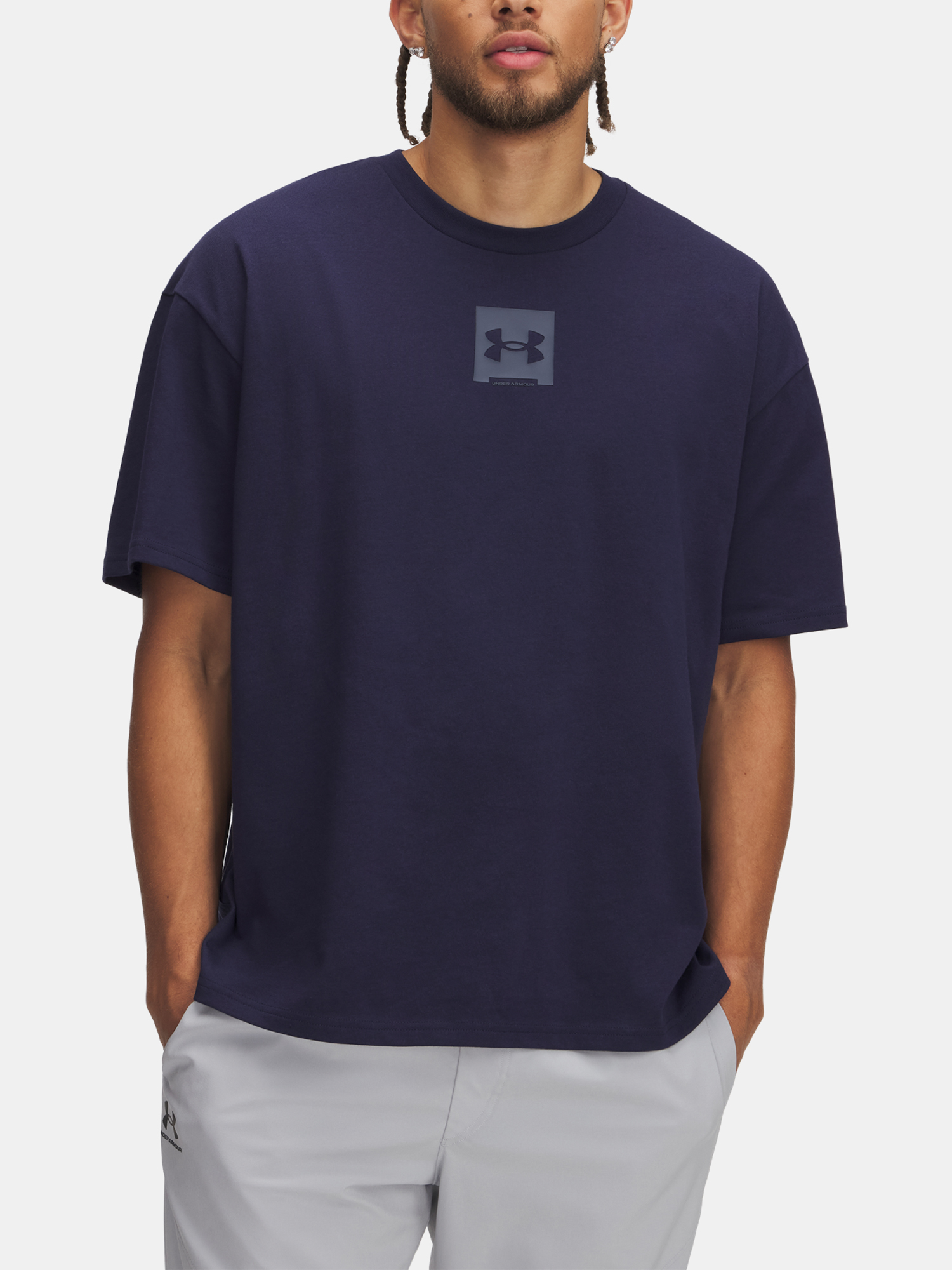 Men's T-shirt Under Armour UA M HW OS SM BOX SS - Men's