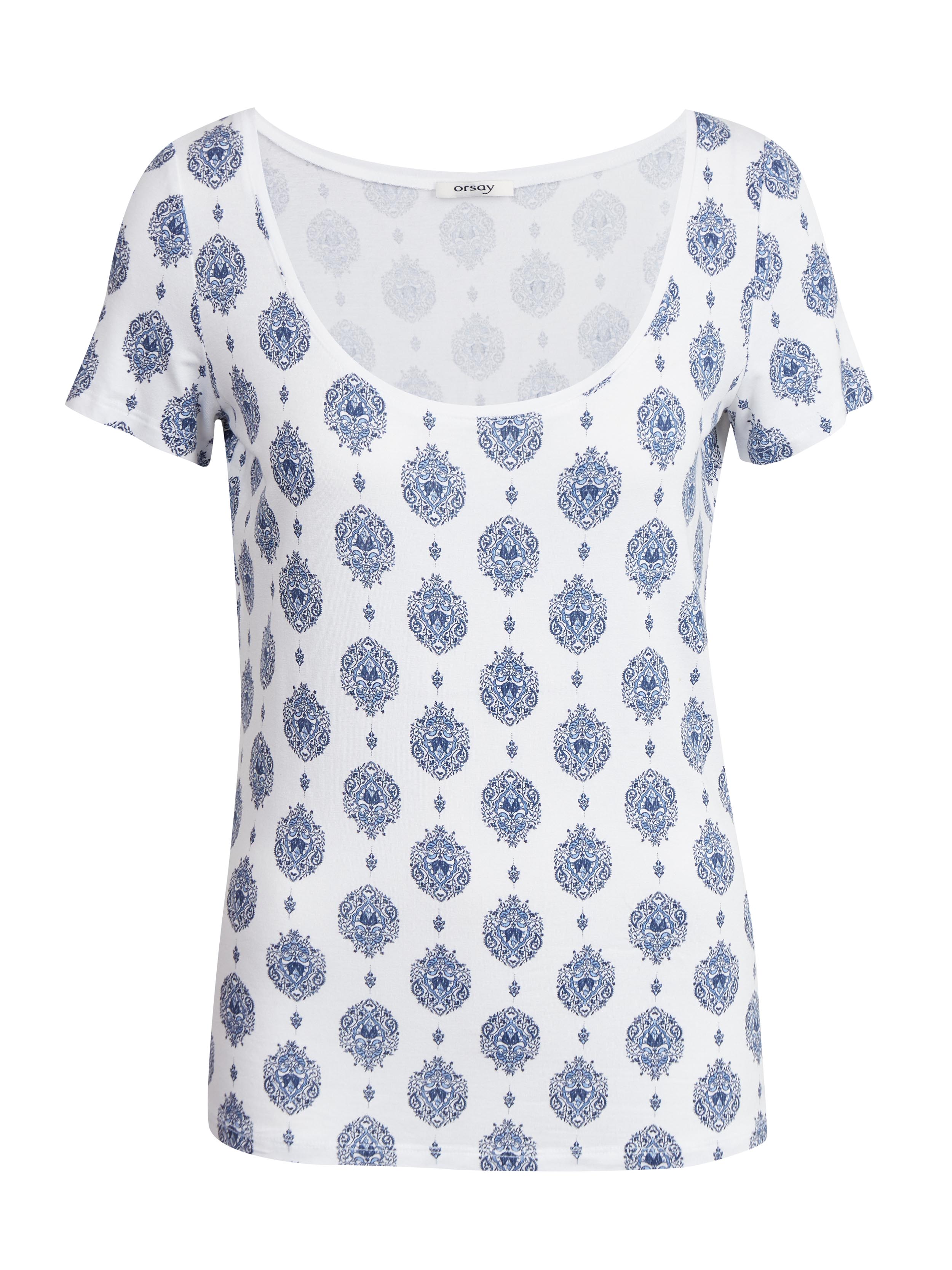 Tricouri pentru femei ORSAY - alb, albastru