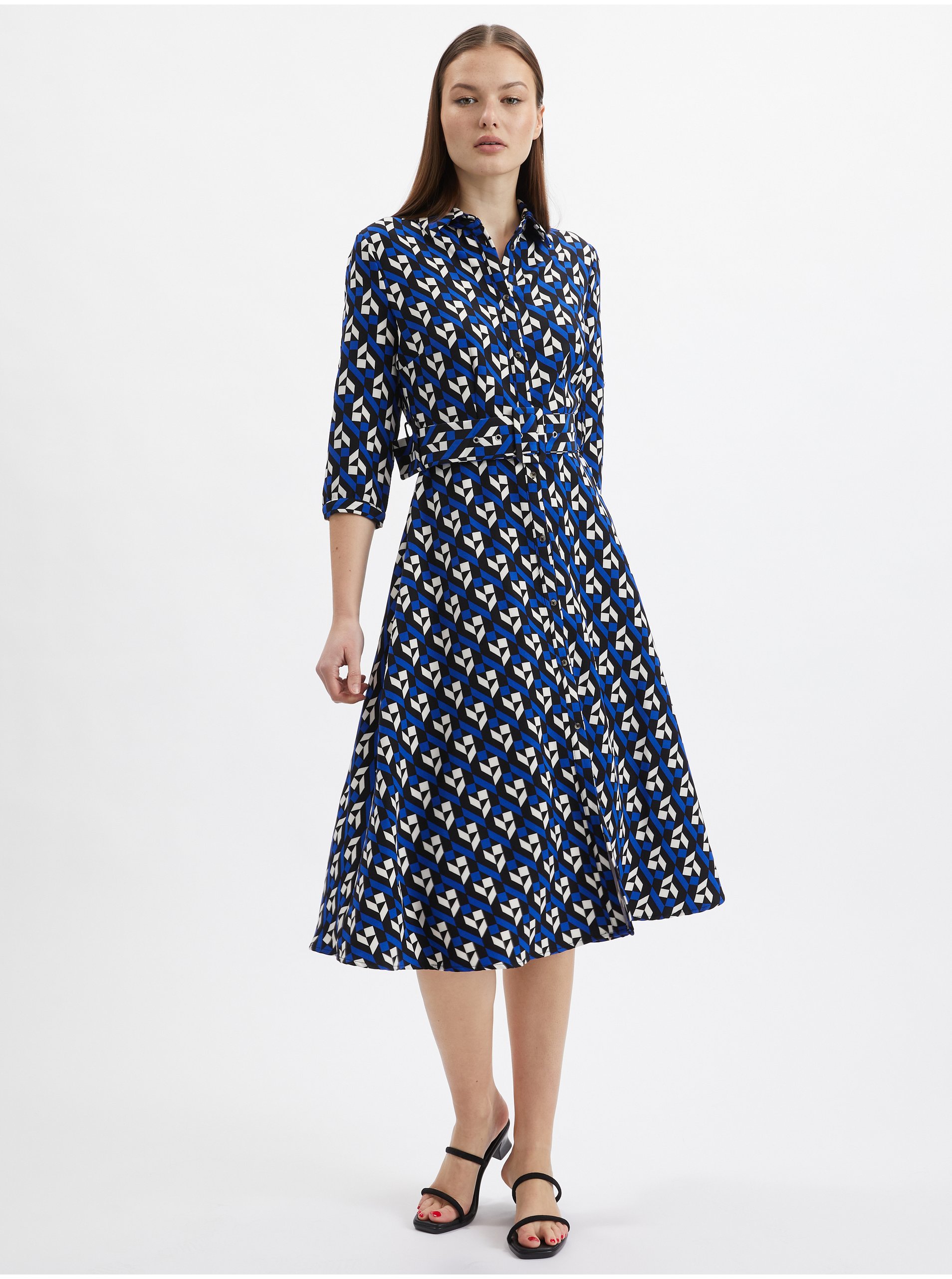 Rochii pentru serviciu pentru femei ORSAY - albastru, negru, alb