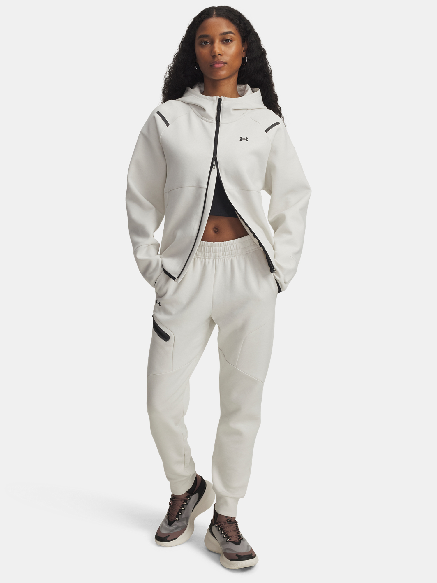 Under Armour Unstoppable Fleece FZ-WHT Women's Sweatshirt - Women's