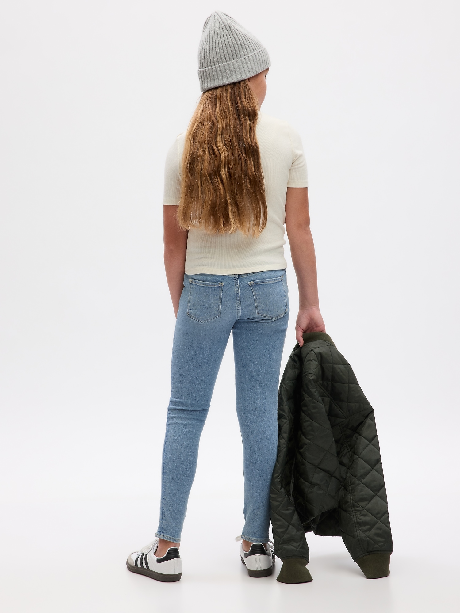 GAP Dětské Džíny Jeggings Pull-On Cu Stretch
