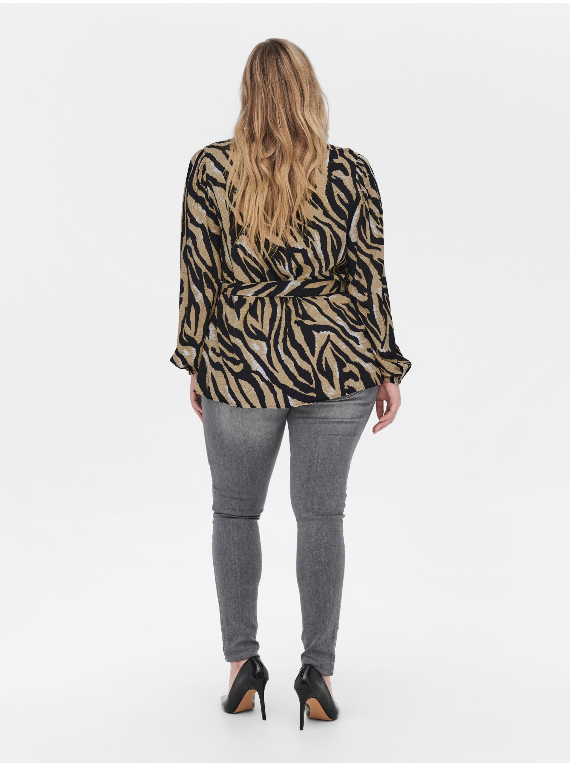 Marimi curvy pentru femei ONLY CARMAKOMA - maro