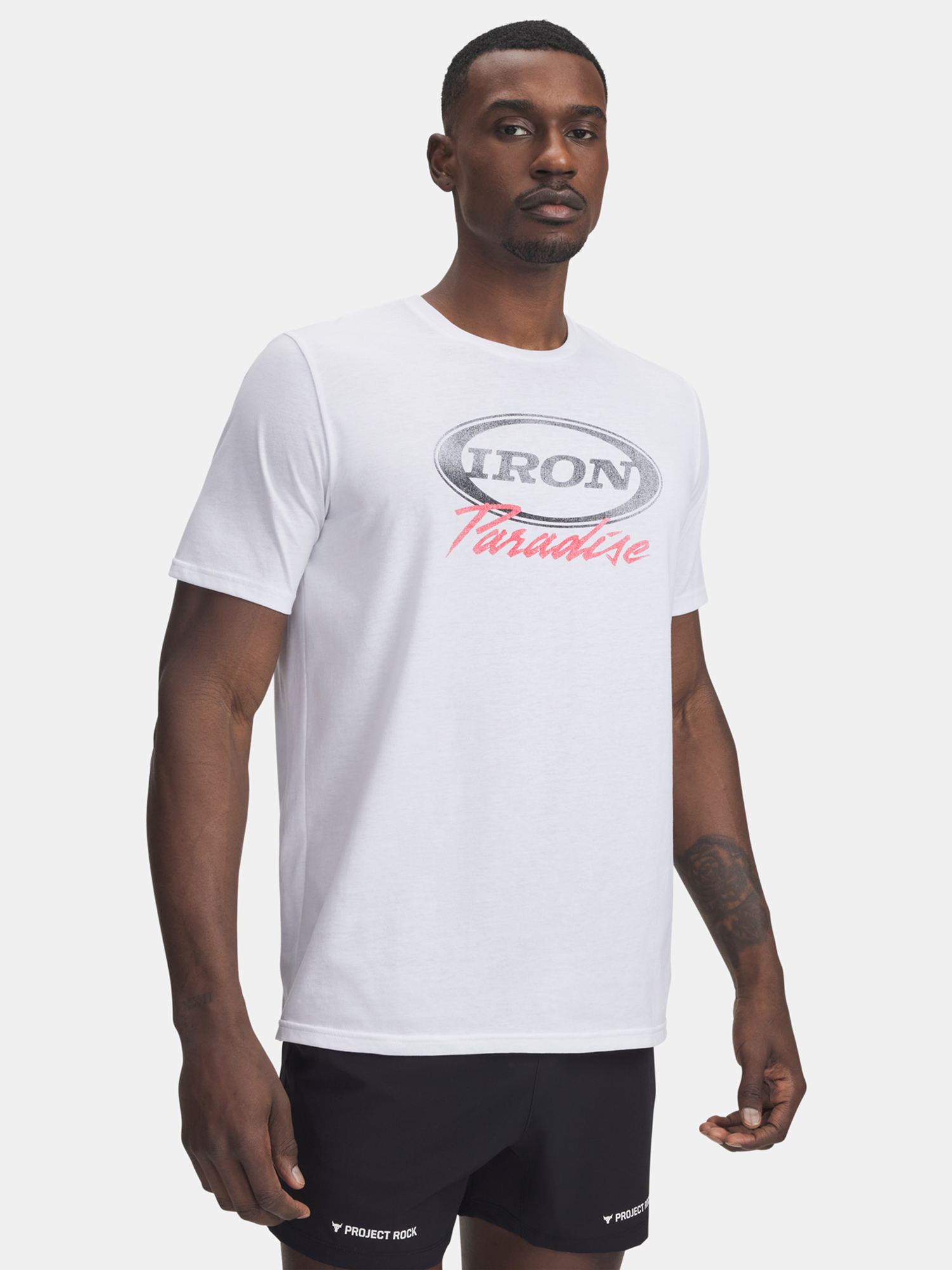 Men's T-shirt Under Armour Pjt Rck Iron SS - Men's