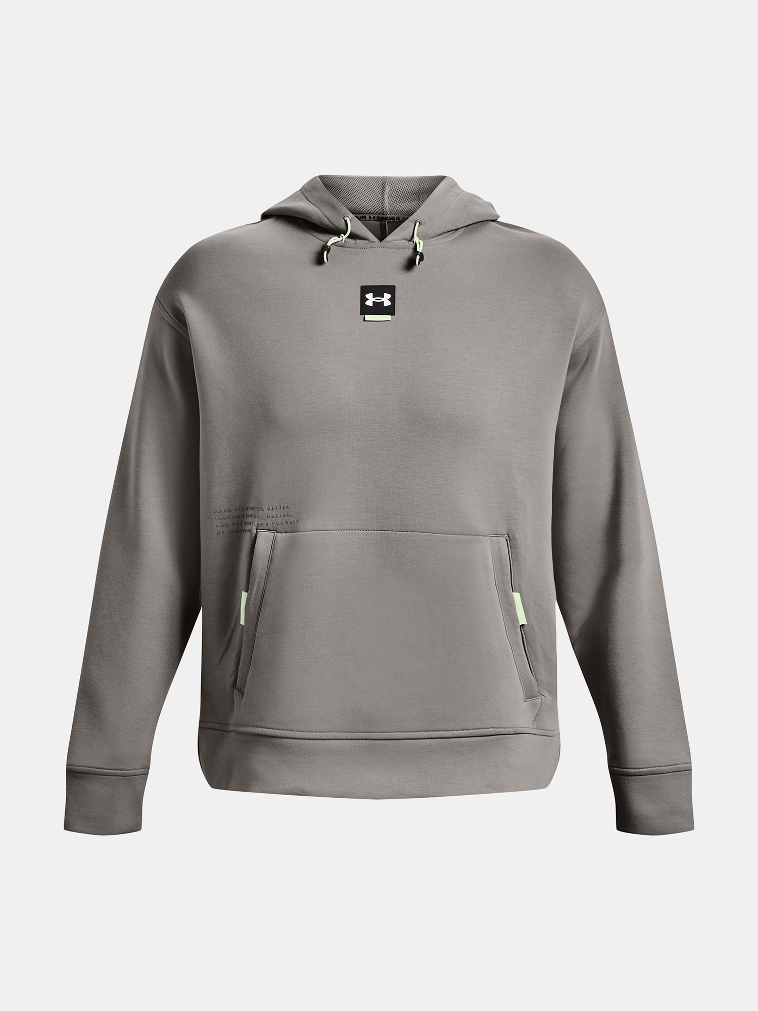 Under Armour Sweatshirt UA Summit Knit Hoodie-GRY - unisex