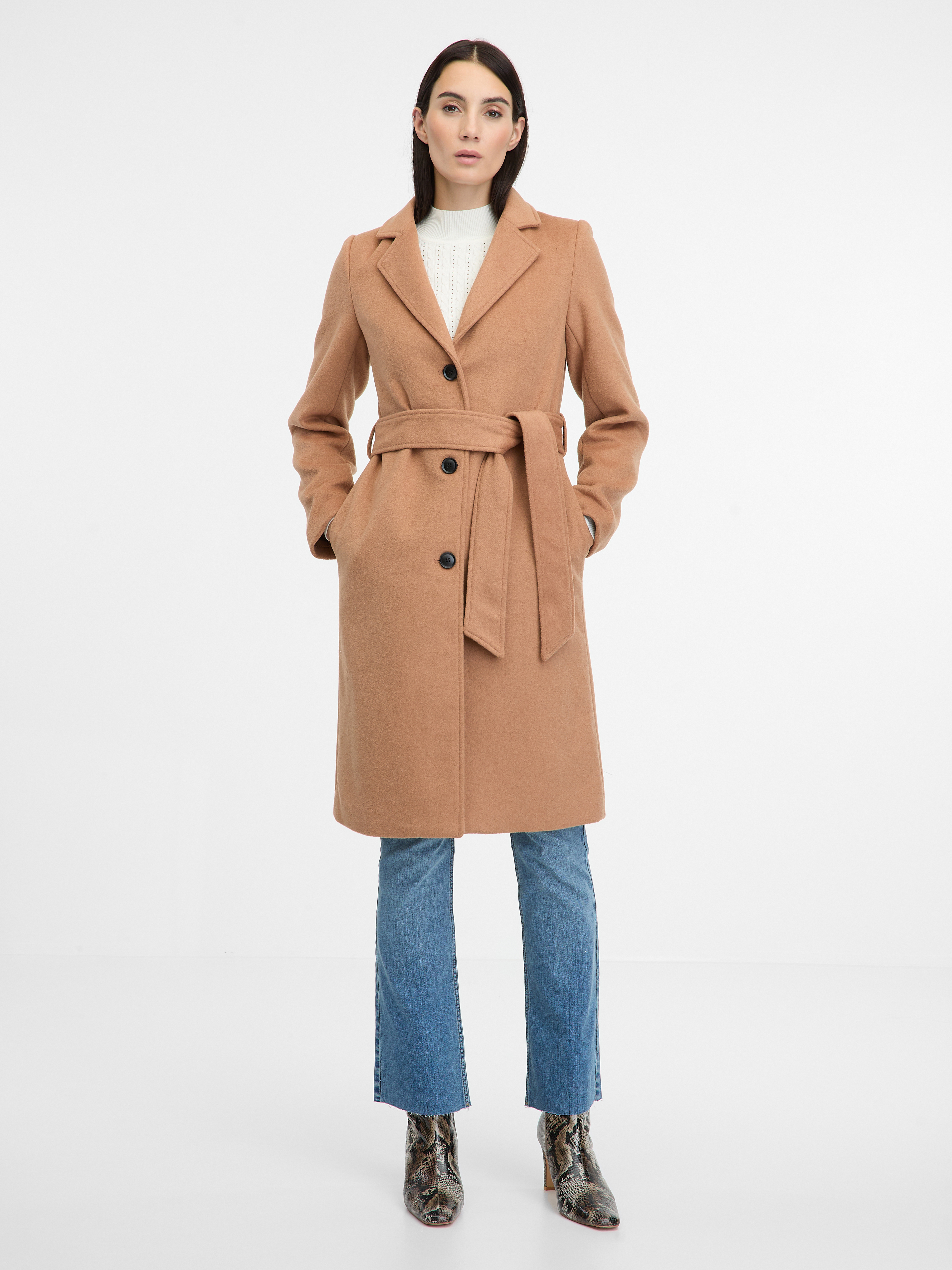 Light brown women's coat ORSAY - Women's