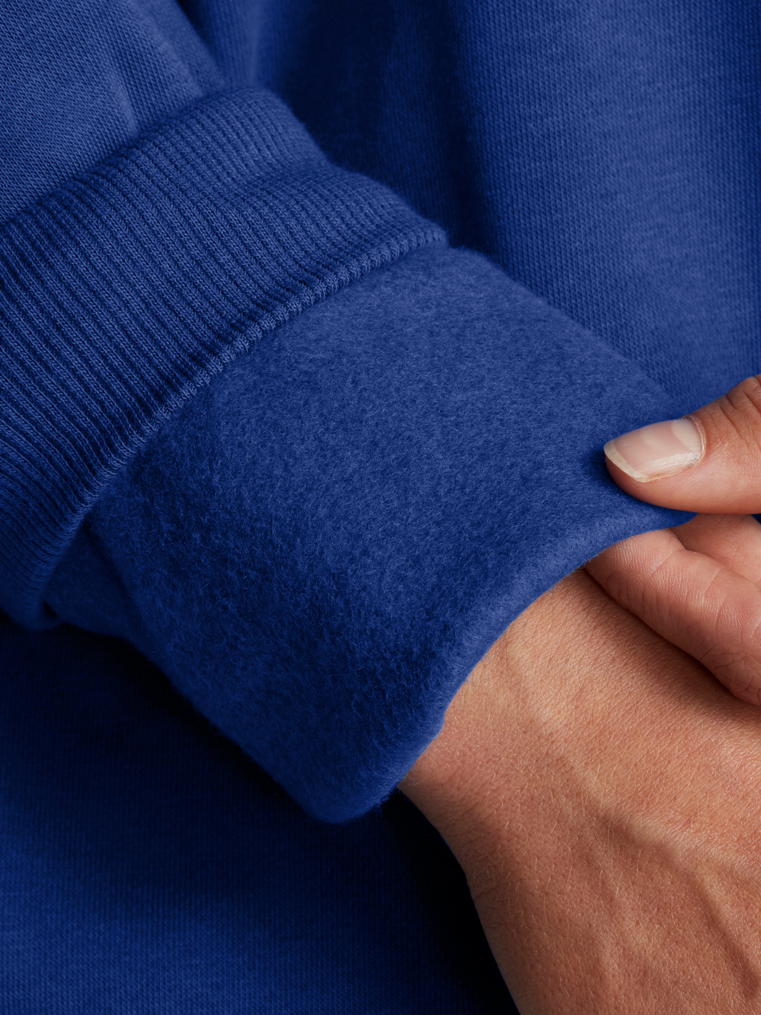 Women&#039;s sweatshirt Under Armour Rival Fleece WordmarkOS Crew-BLU - Women&#039;s