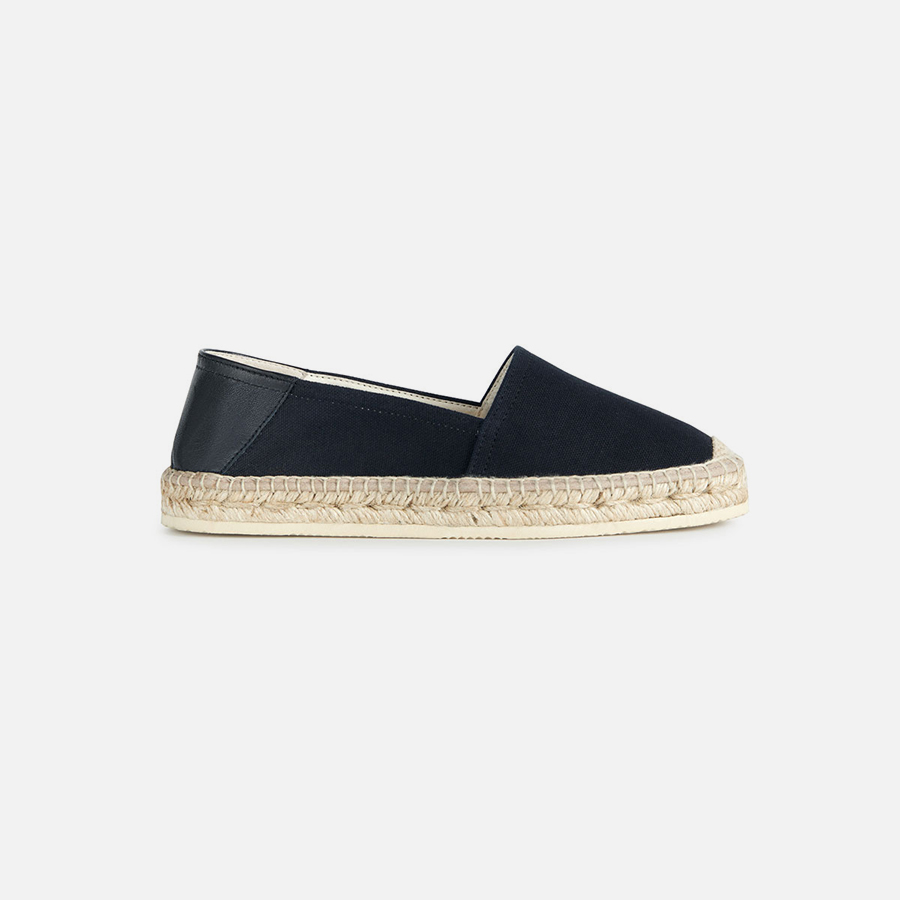 Černé dámské slip-on Geox Lampedusa C - Dámské