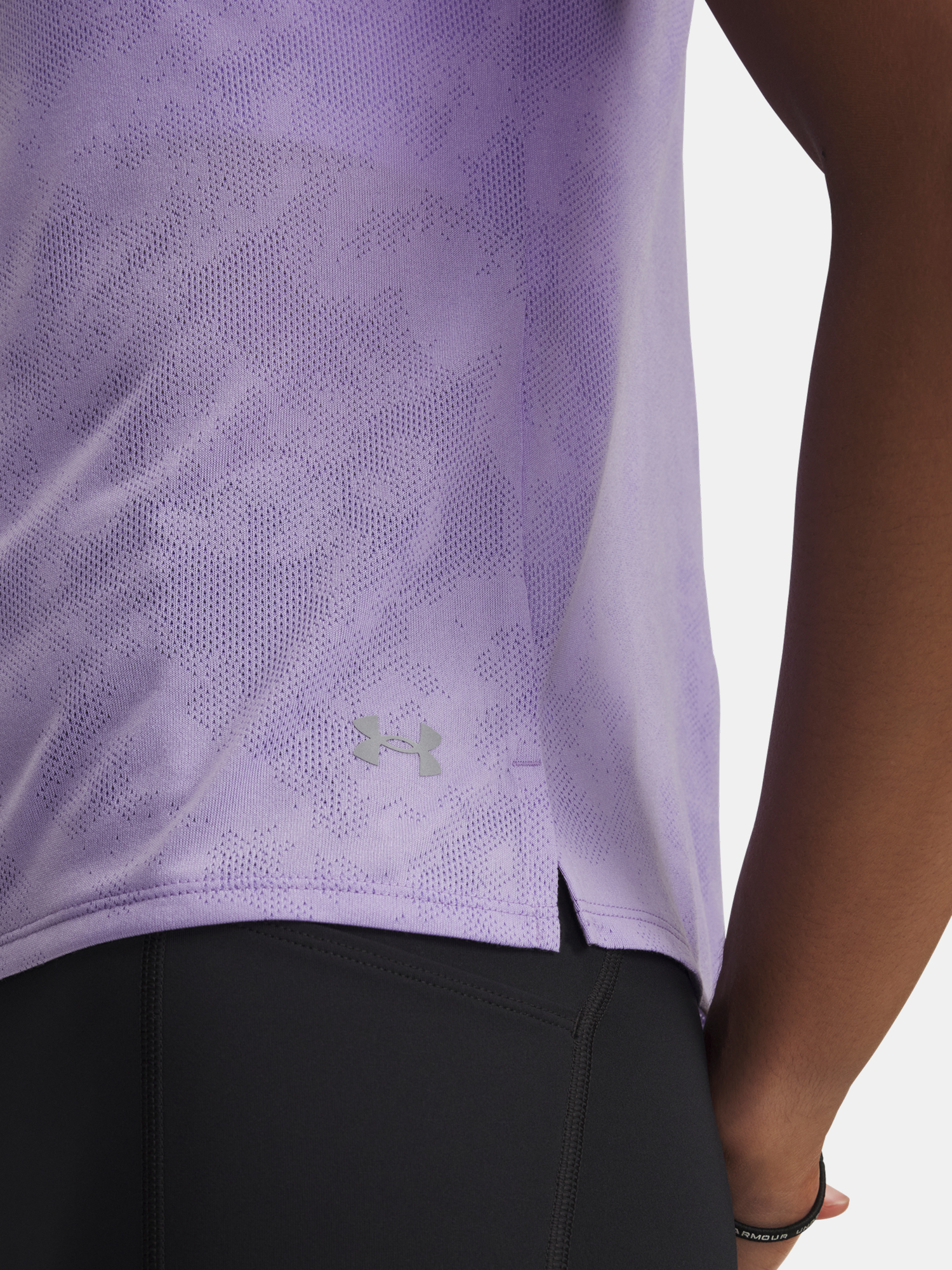 Under Armour UA Launch Jacquard SS-PPL Women's T-Shirt - Women's
