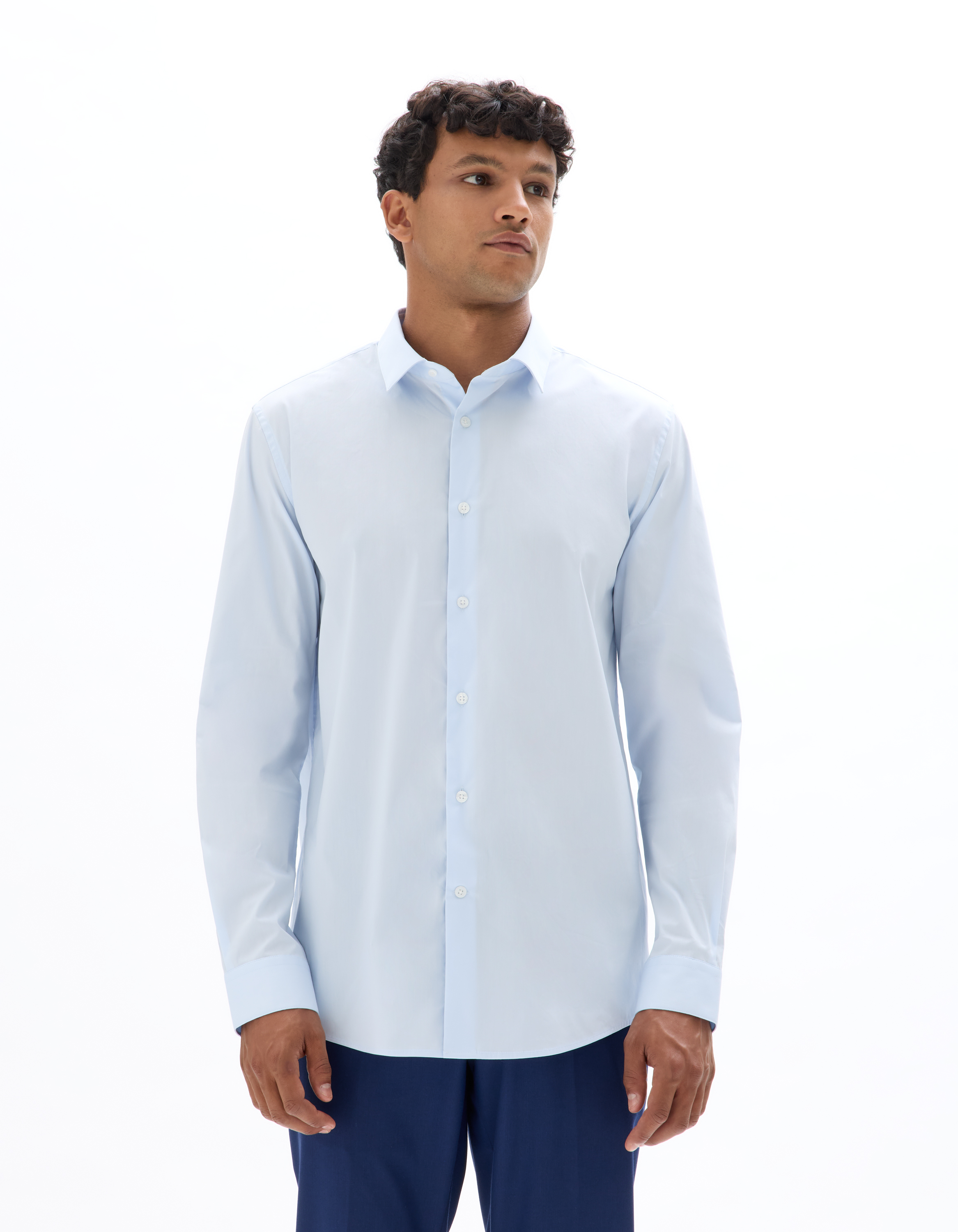 Camasi office pentru barbati Celio - albastru deschis