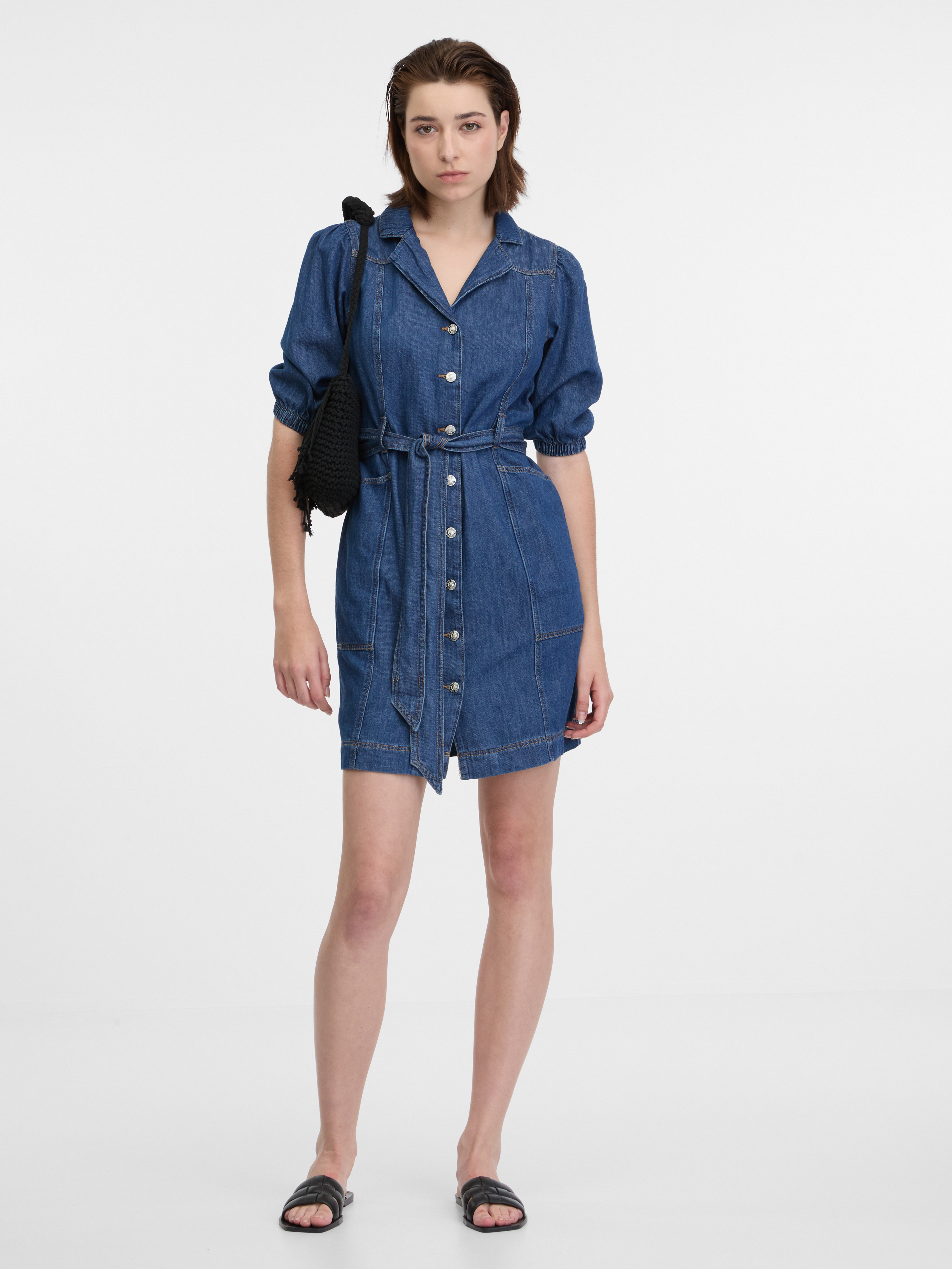 Rochii casual pentru femei ORSAY - albastru inchis