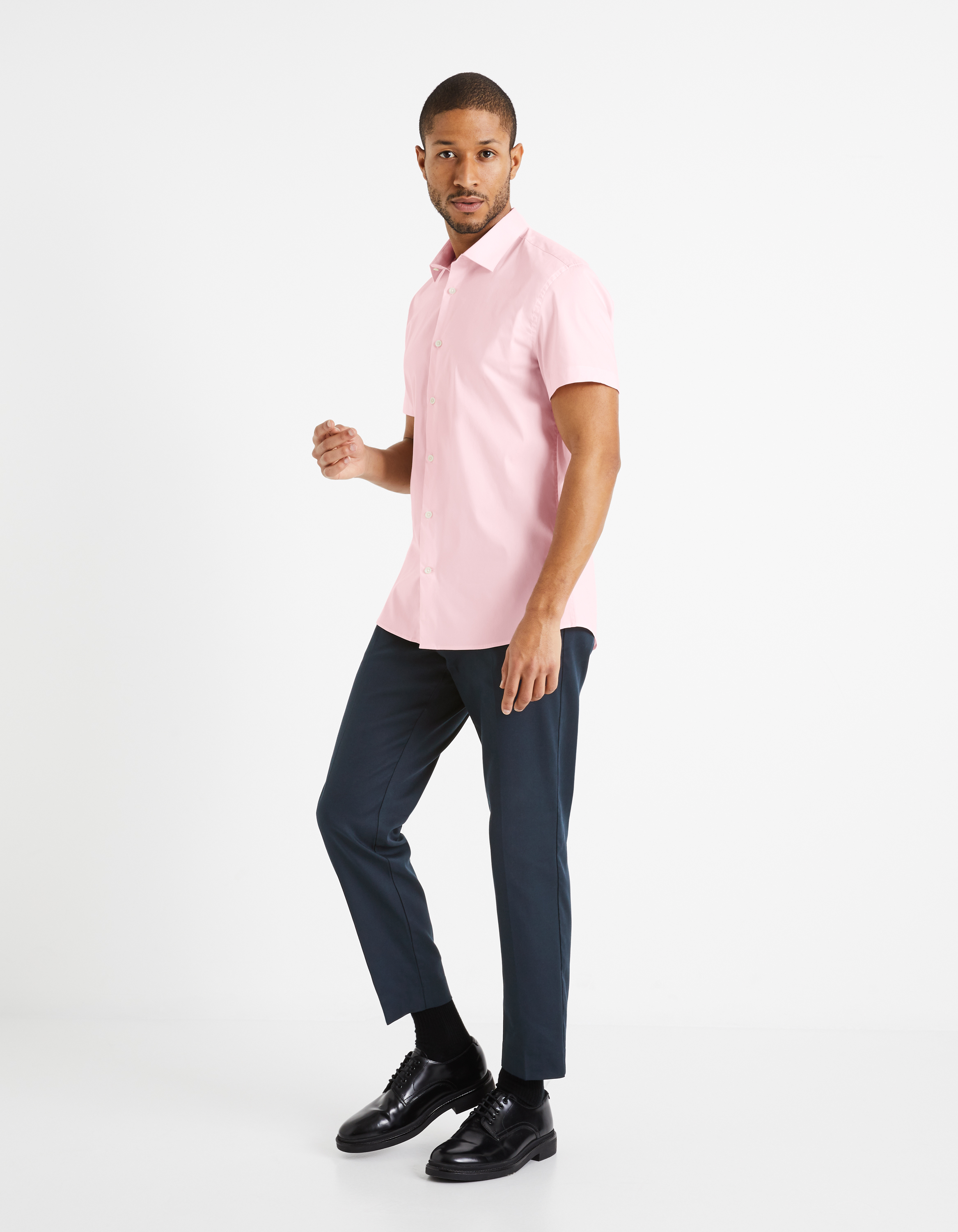 Tricouri cu maneca scurta pentru barbati Celio - roz