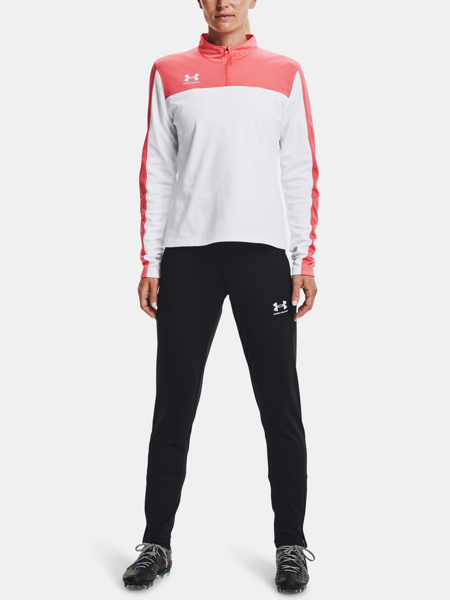 Pantaloni sport pentru femei Under Armour - negru