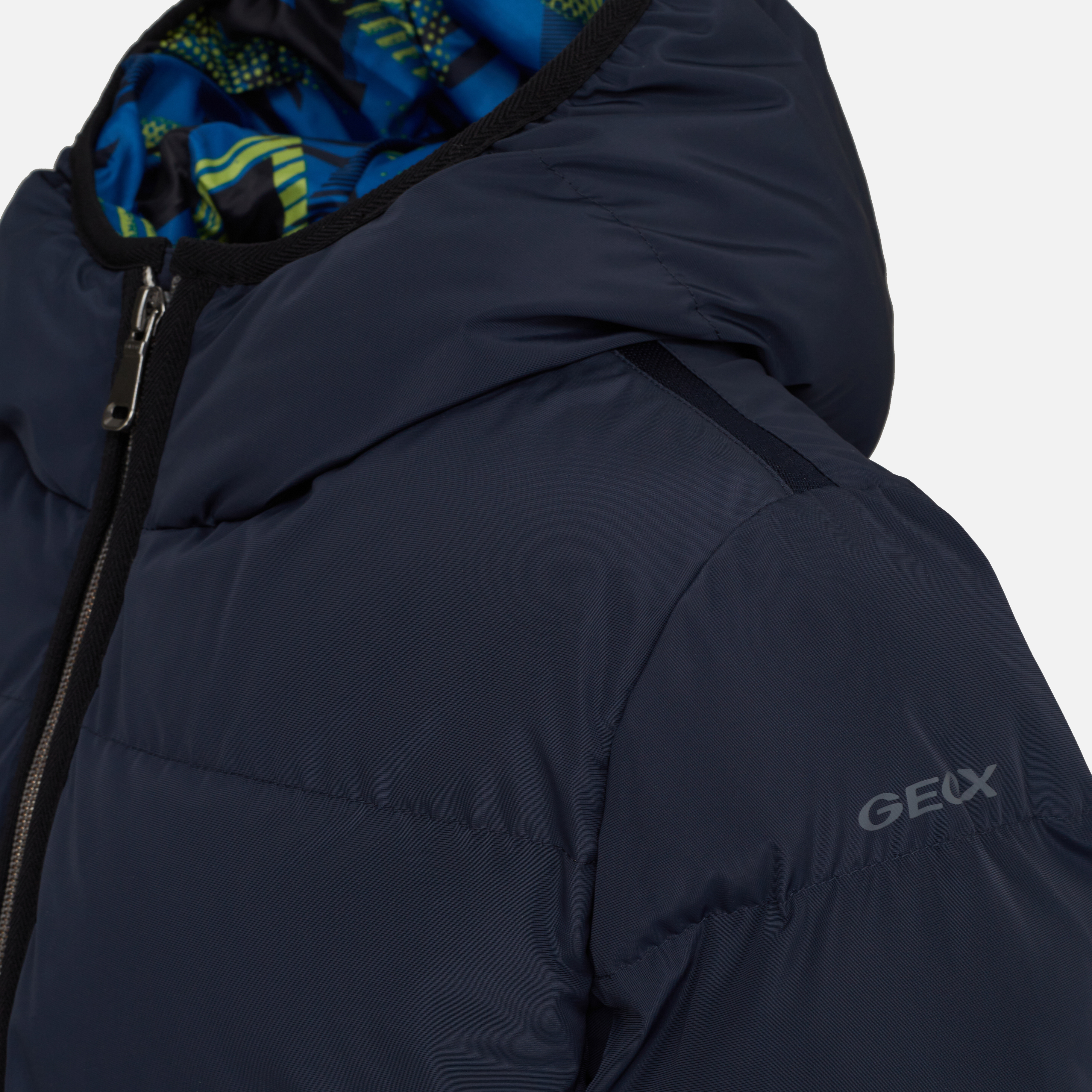 Dark blue boys&#039; jacket Geox Dennie - Boys