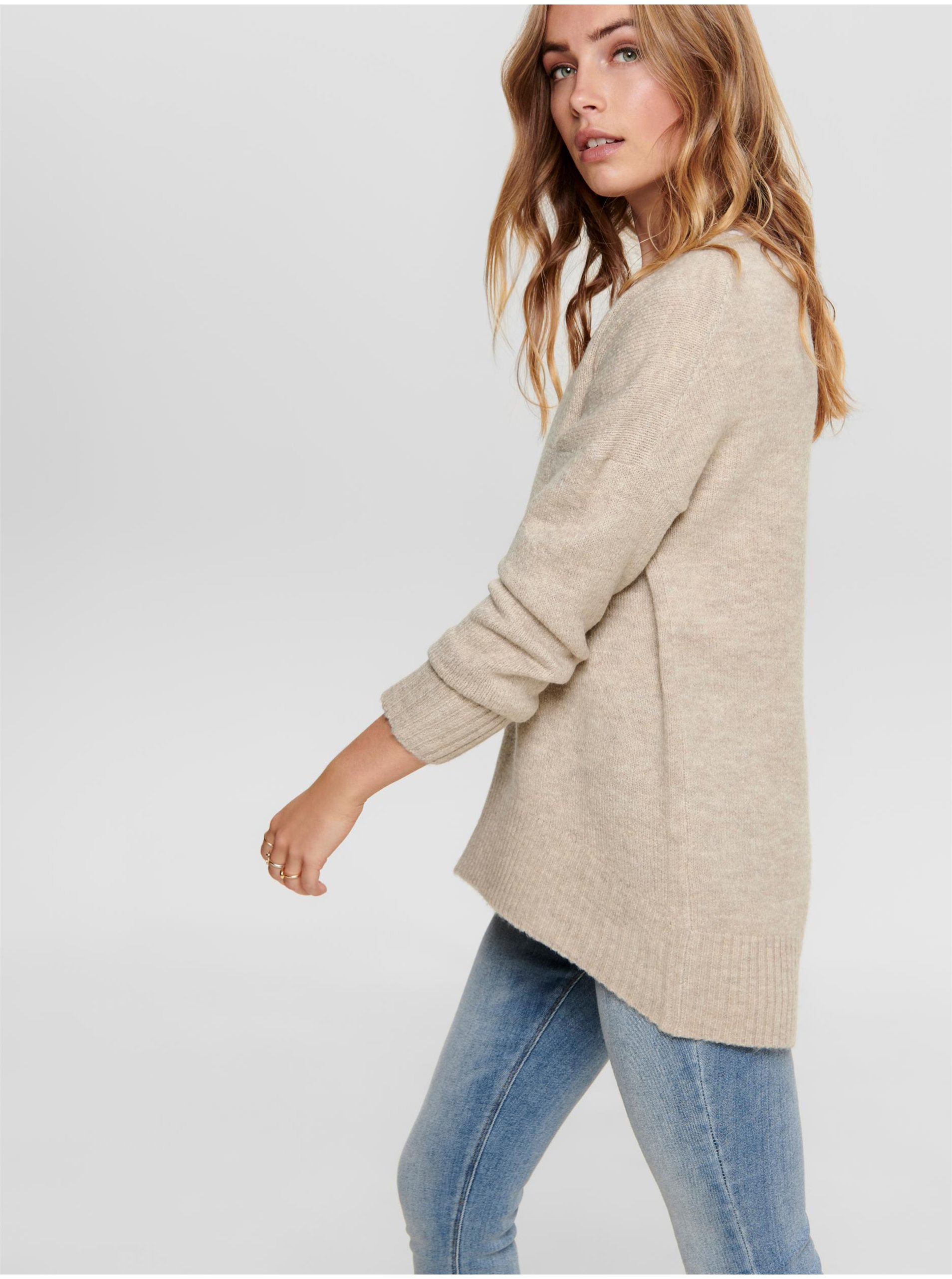 Beige sweater ONLY Nanjing - Women&#039;s