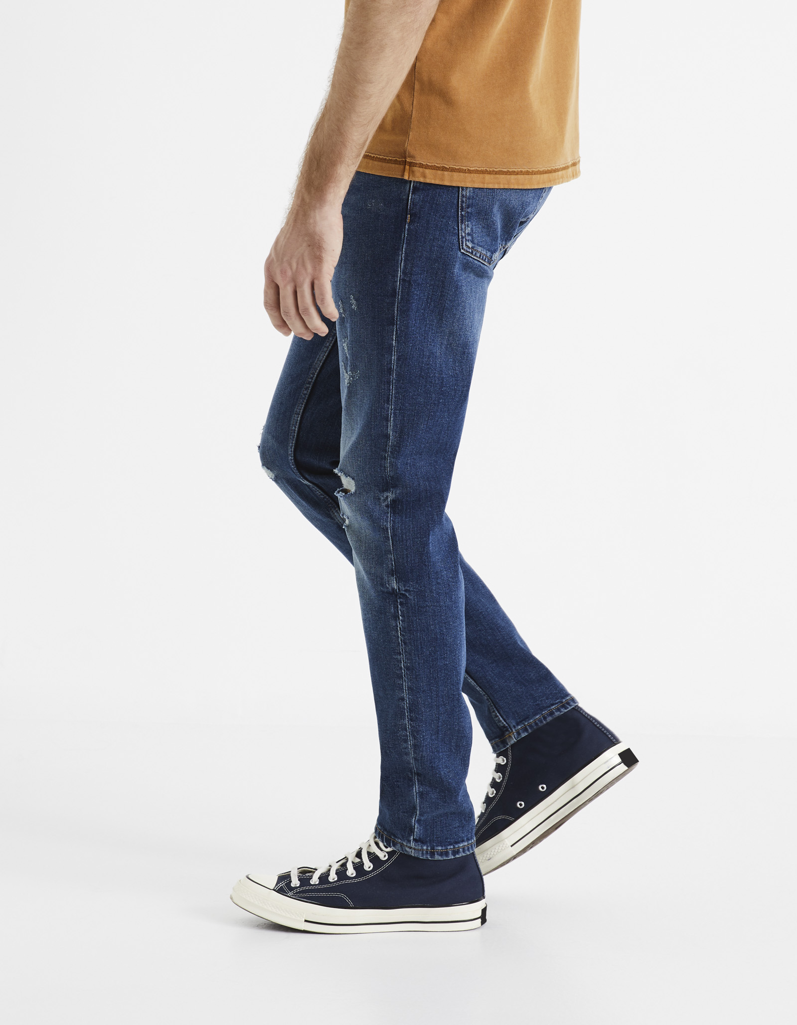 Slim fit pentru barbati Celio - albastru