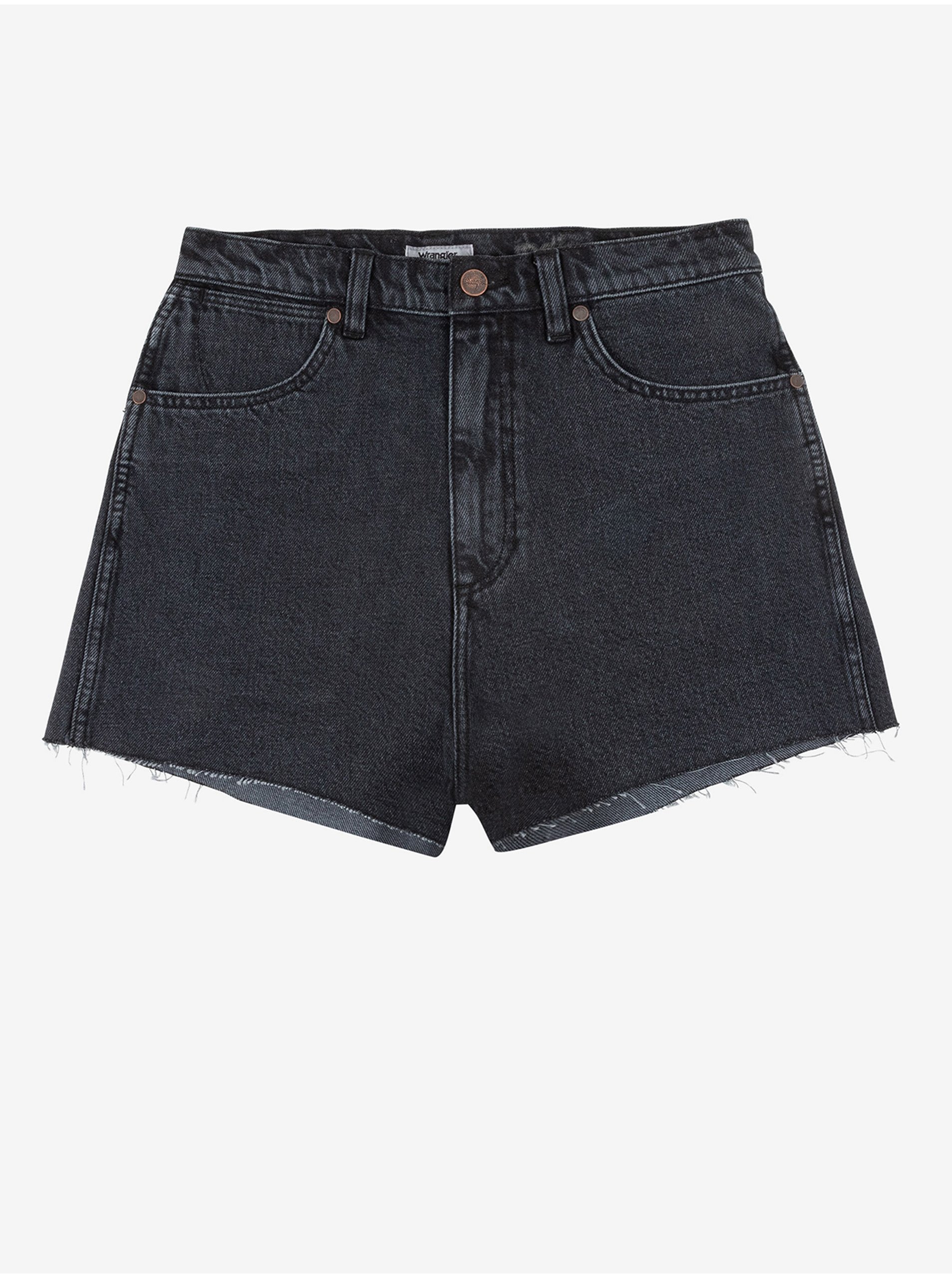 Pantaloni scurti pentru femei Wrangler - negru