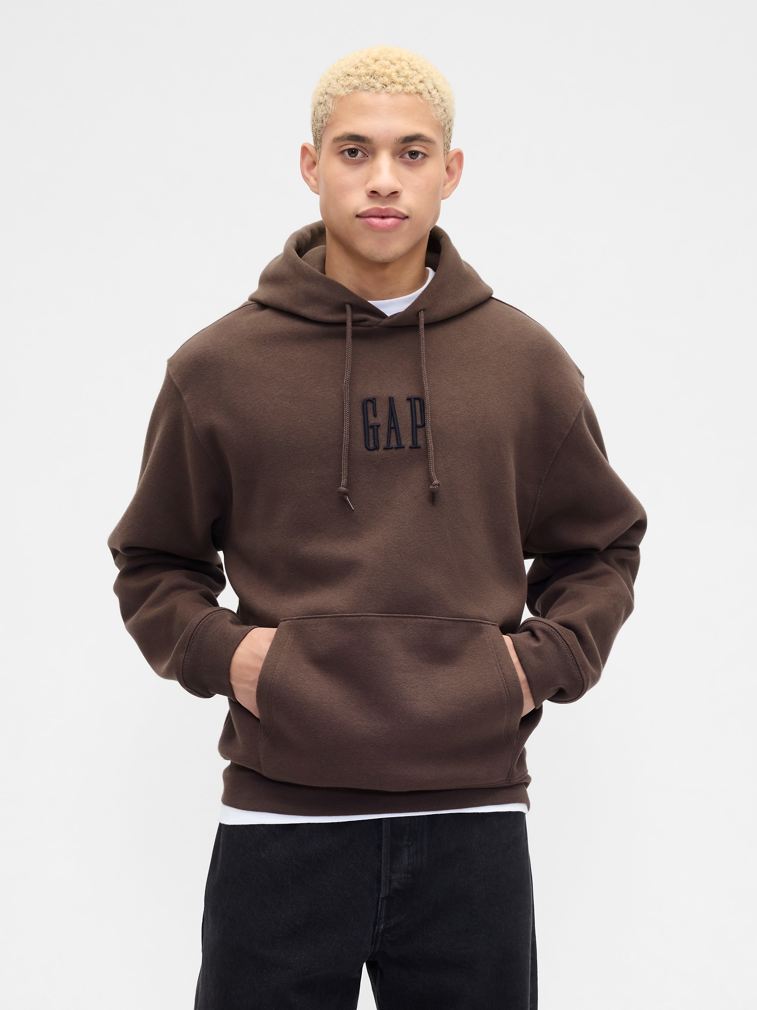 GAP Oversize Sweatshirt with Vintage Soft Logo - Men's