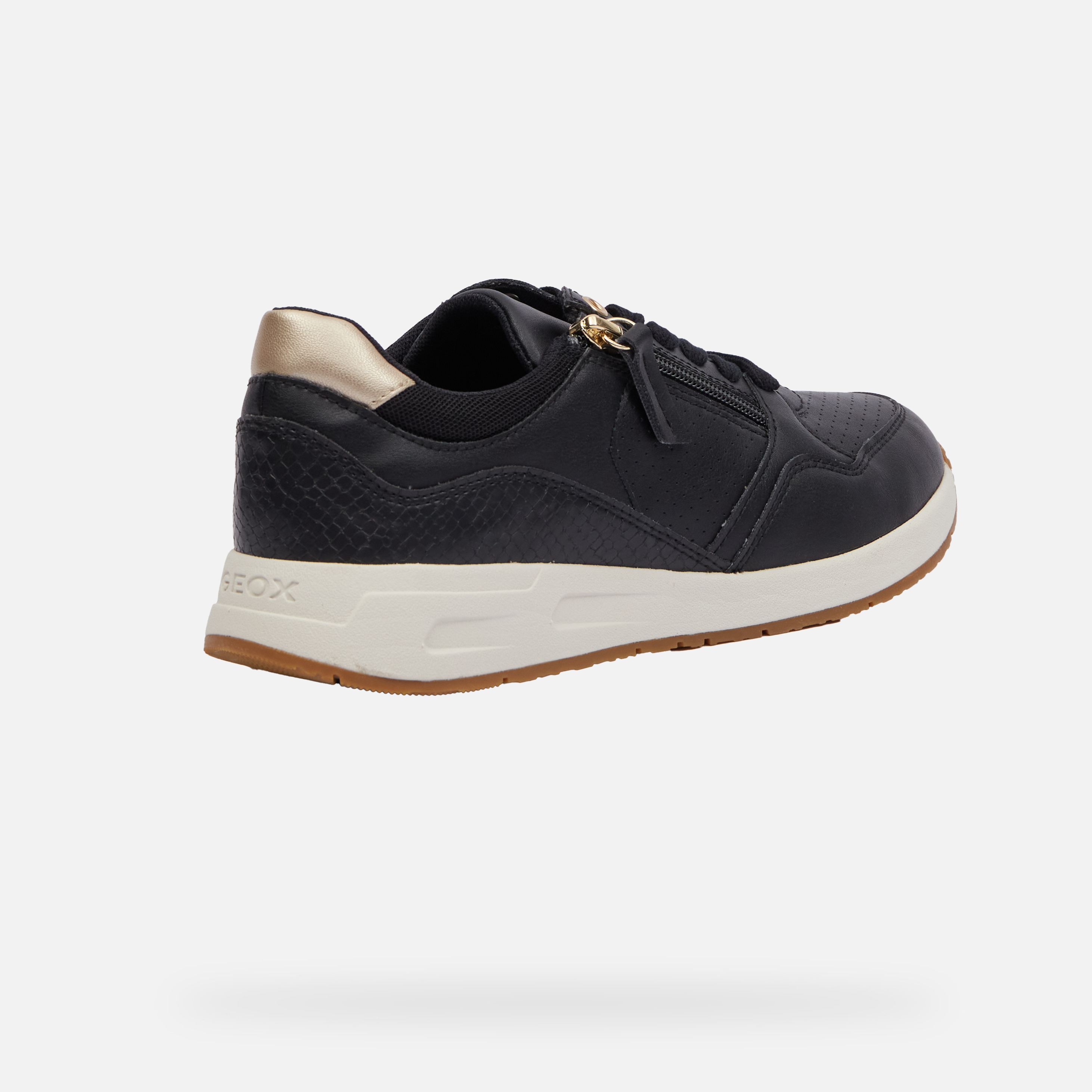 Black Women's Sneakers Geox Bulmya - Women