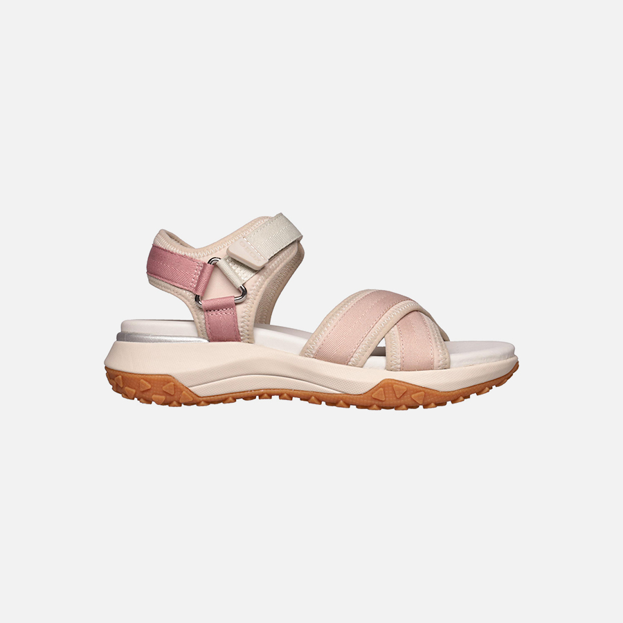 Beige women&#039;s sandals Geox Sorapis + Grip A - Women&#039;s