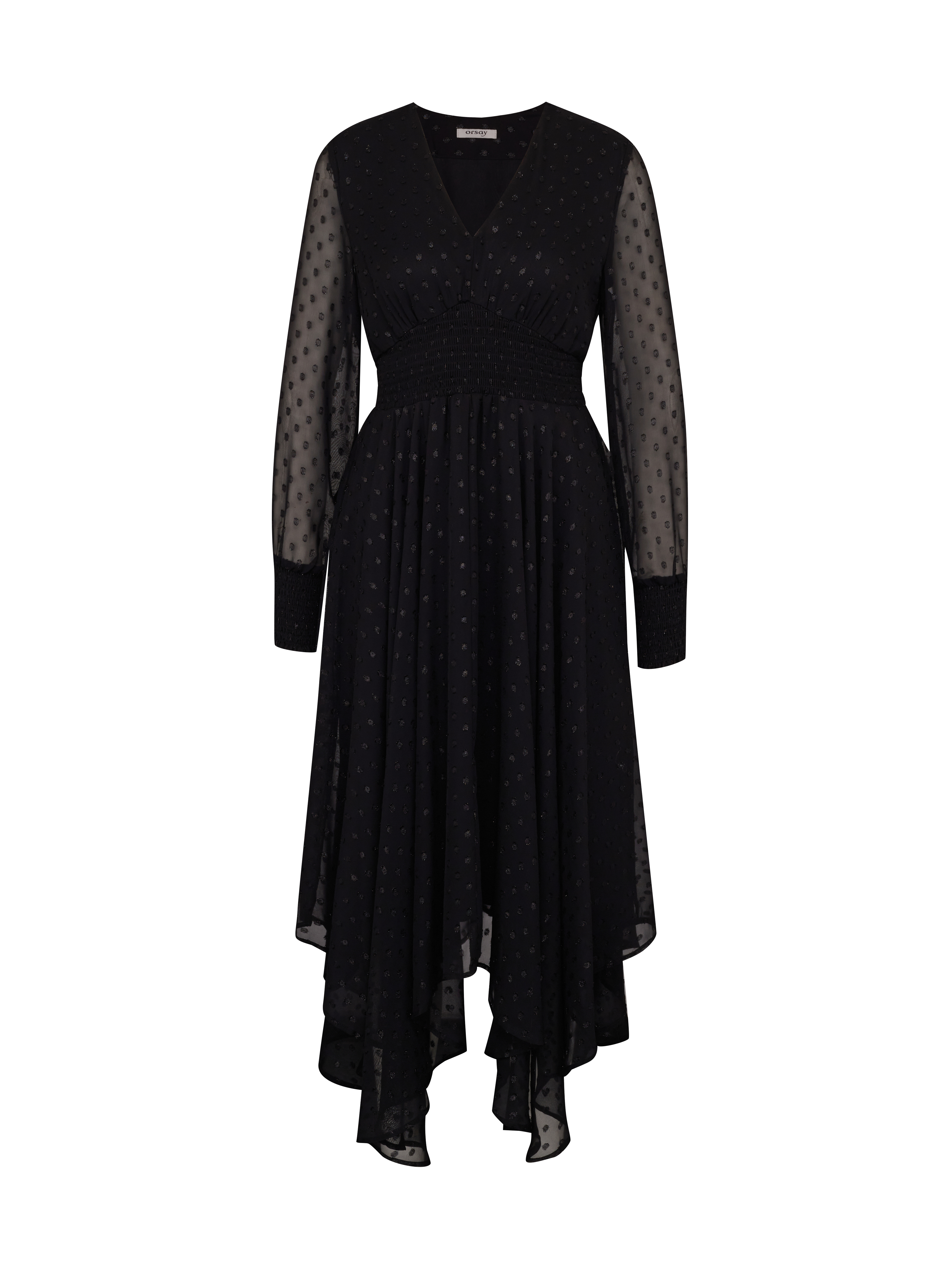 Black women's midi dress ORSAY - Women's