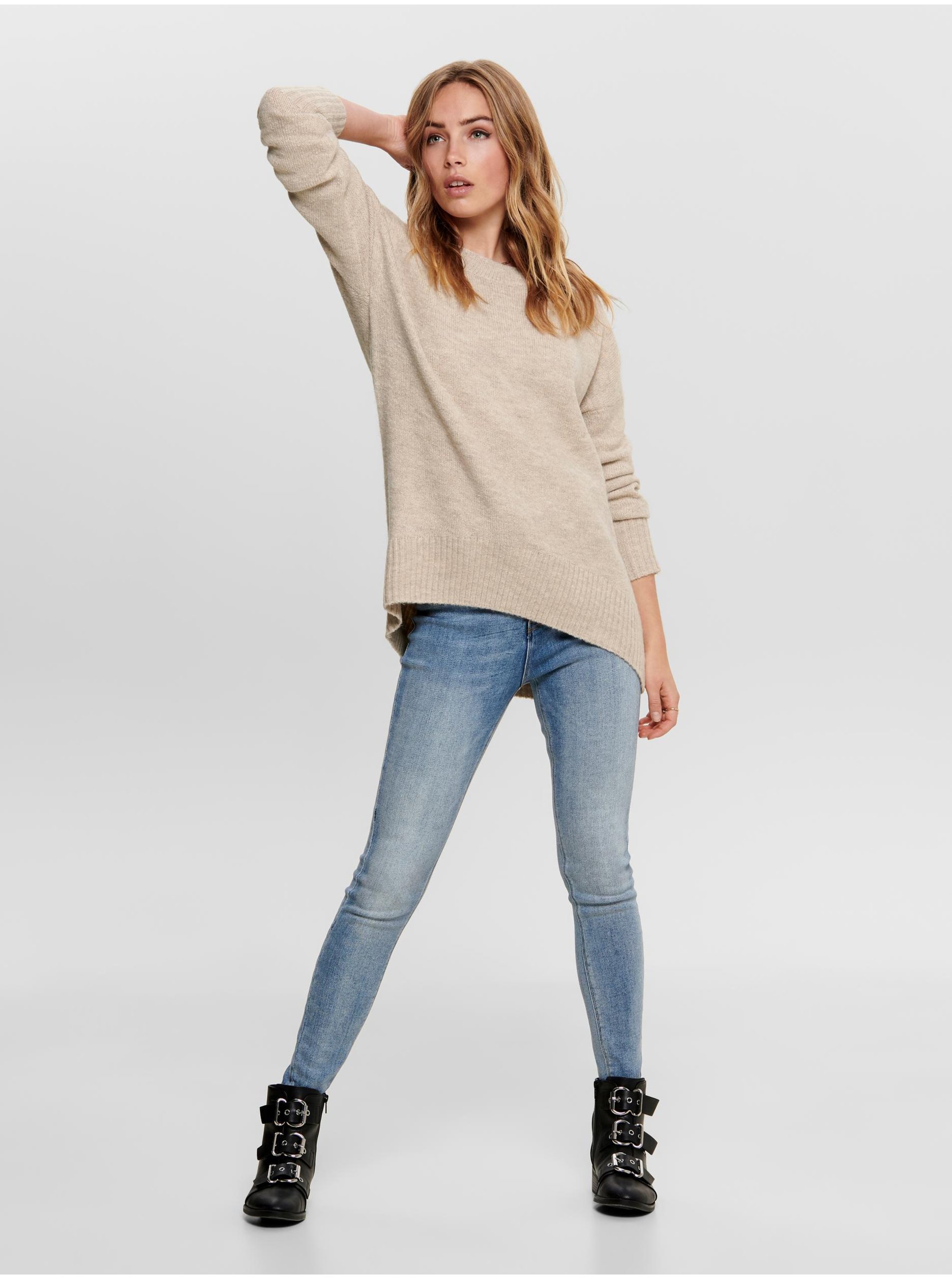 Beige sweater ONLY Nanjing - Women&#039;s