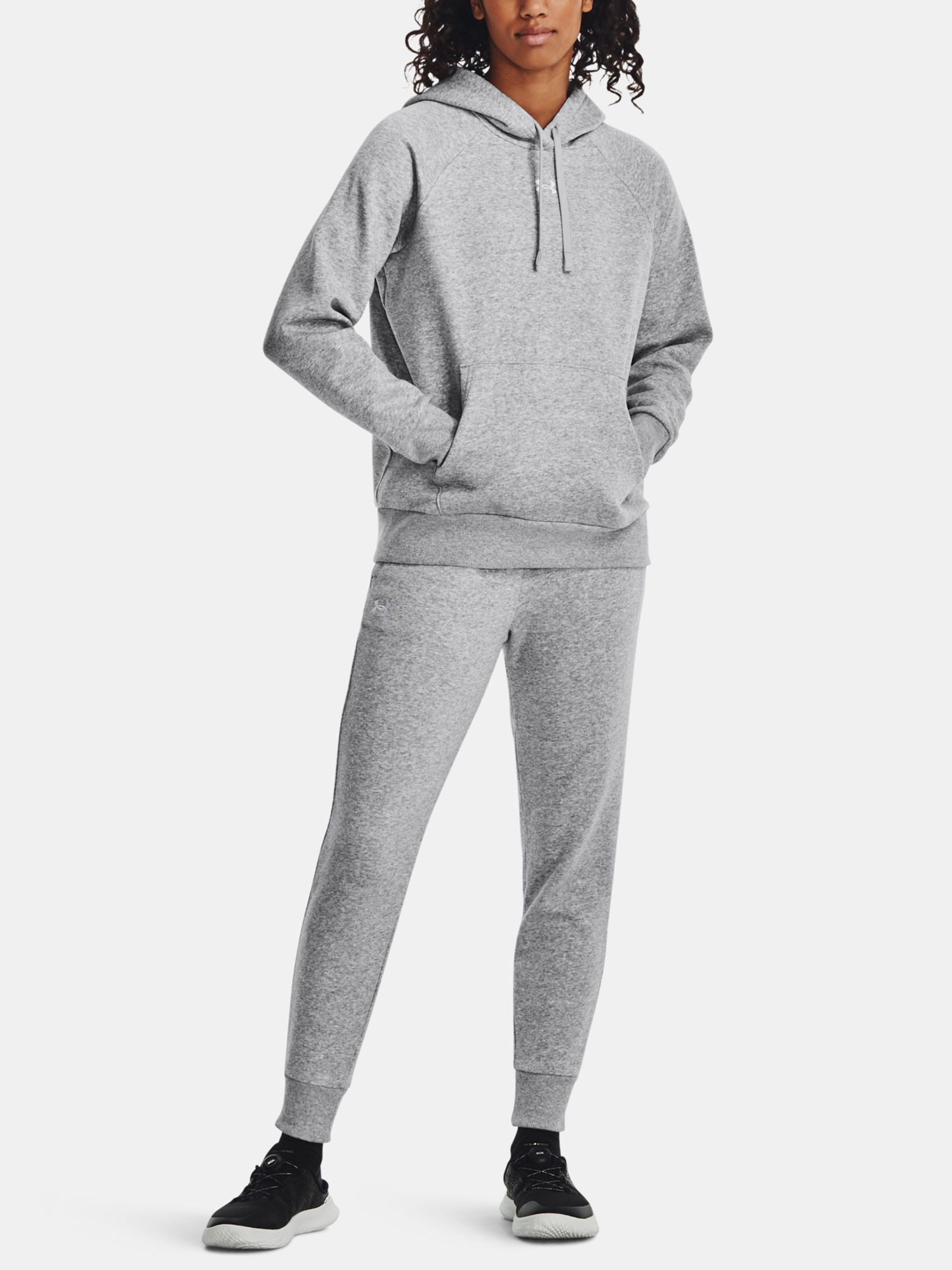 Hanorace pentru femei Under Armour - gri deschis