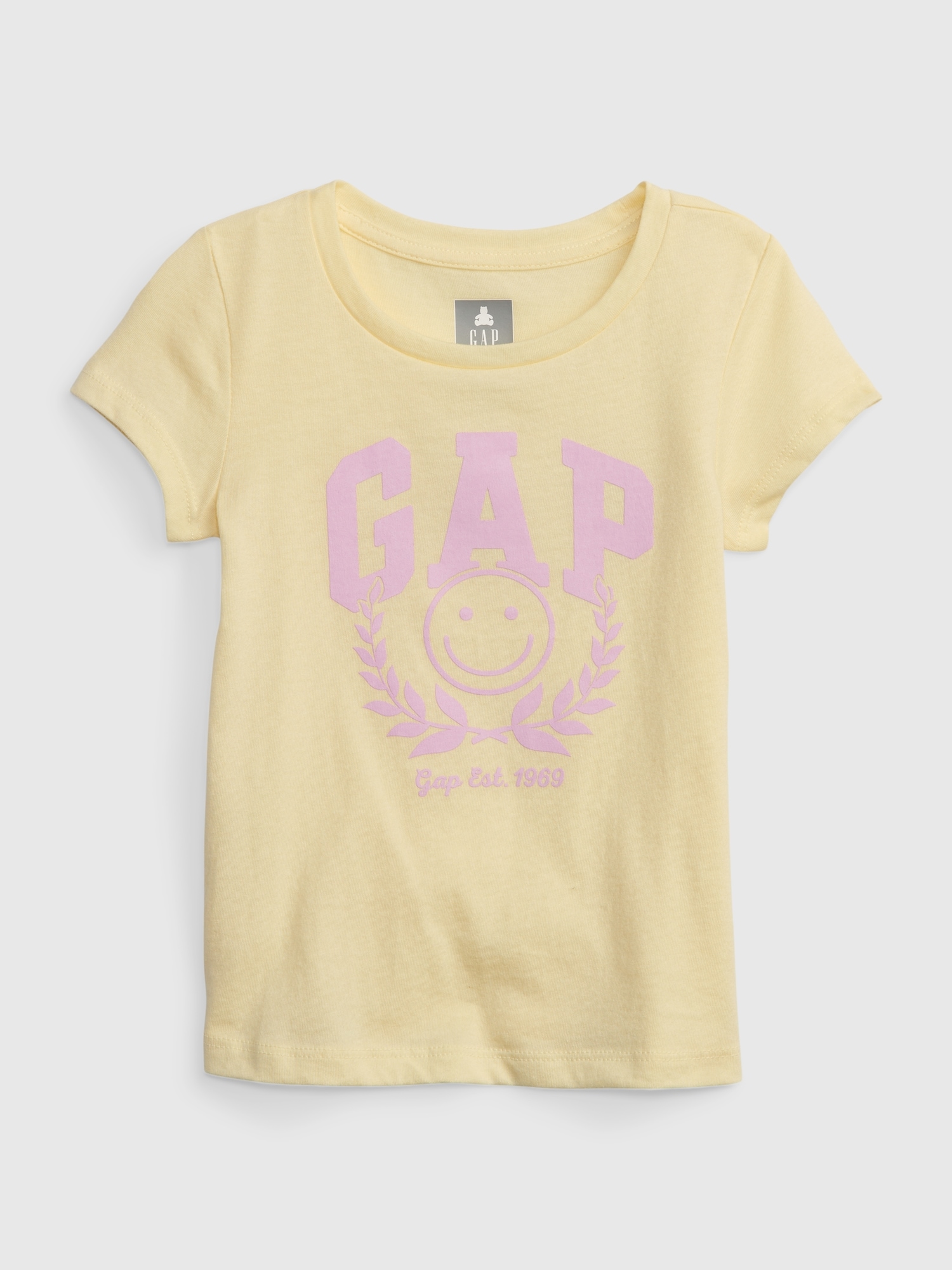 Kids Organic T-shirt Logo GAP - Girls