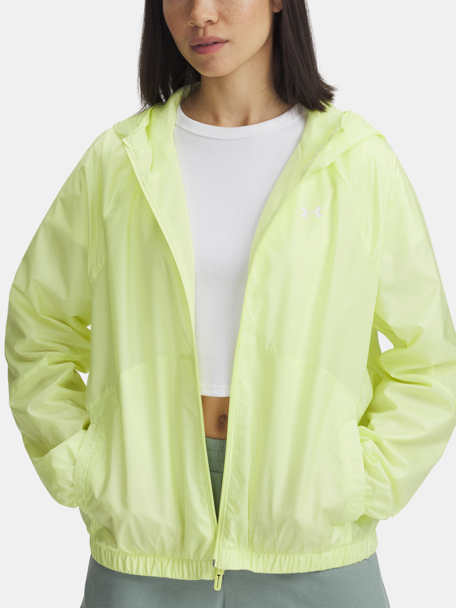 Womens jacket Under Armour UA Rival Sport Windbreak Jkt - Womens