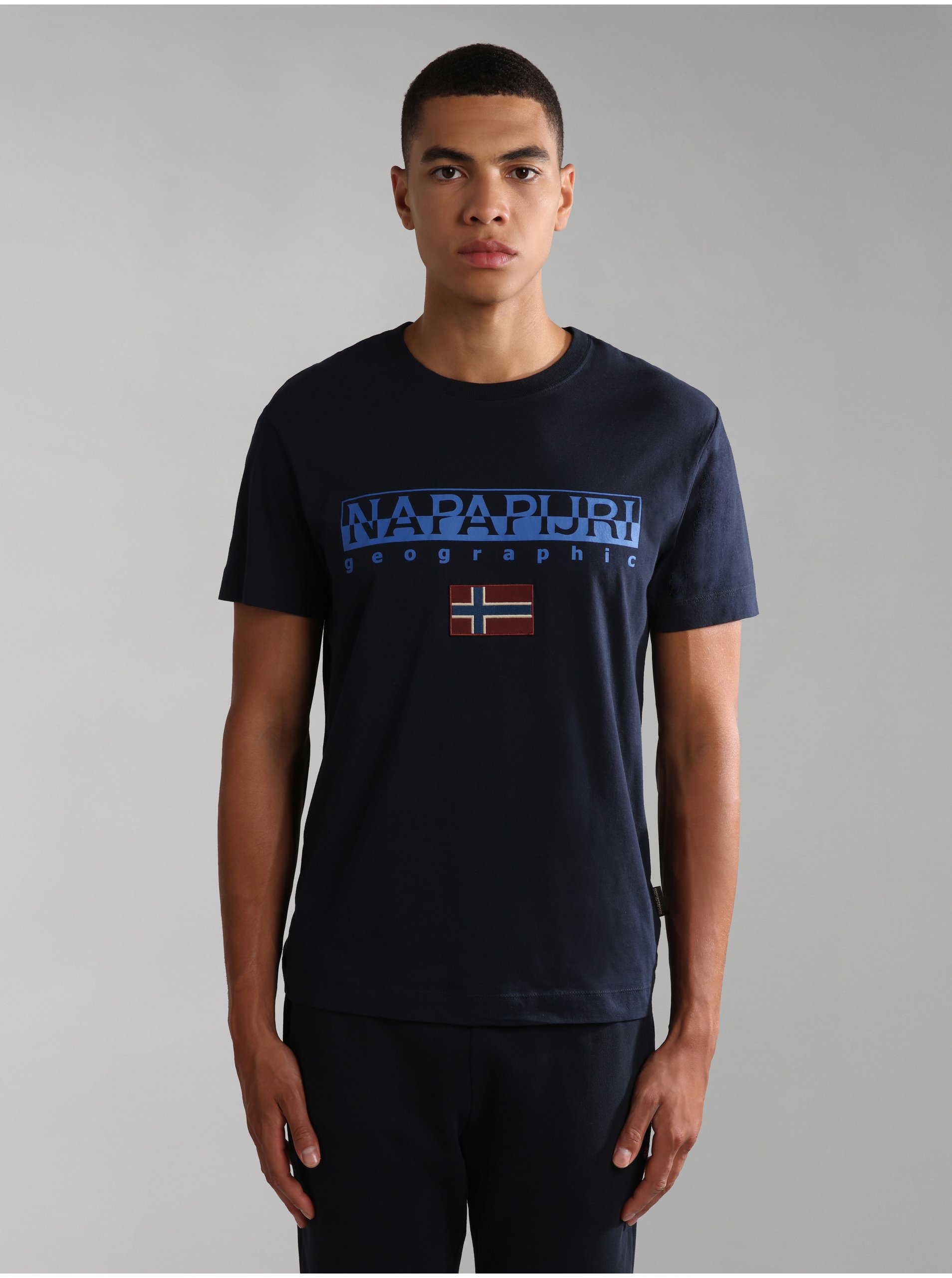 Dark blue men's T-shirt NAPAPIJRI S-ayas - Men