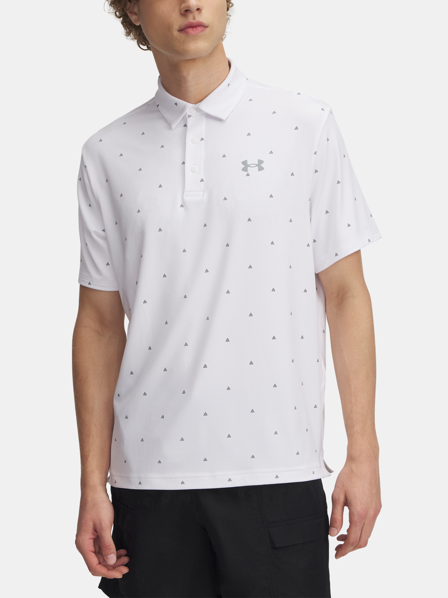 Mens T-shirt Under Armour UA Playoff 3.0 Printed Polo - Mens