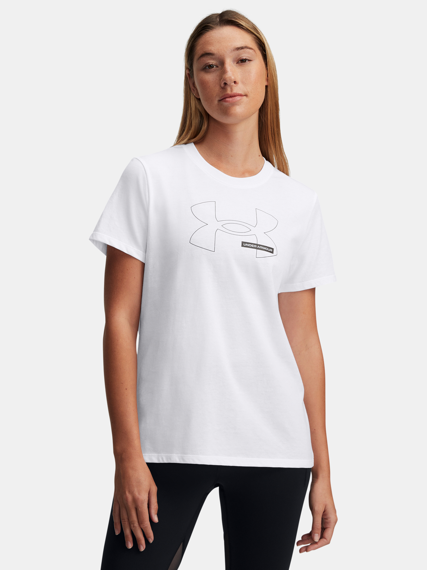 Dámské tričko Under Armour UA Rival Outline SS - Dámské