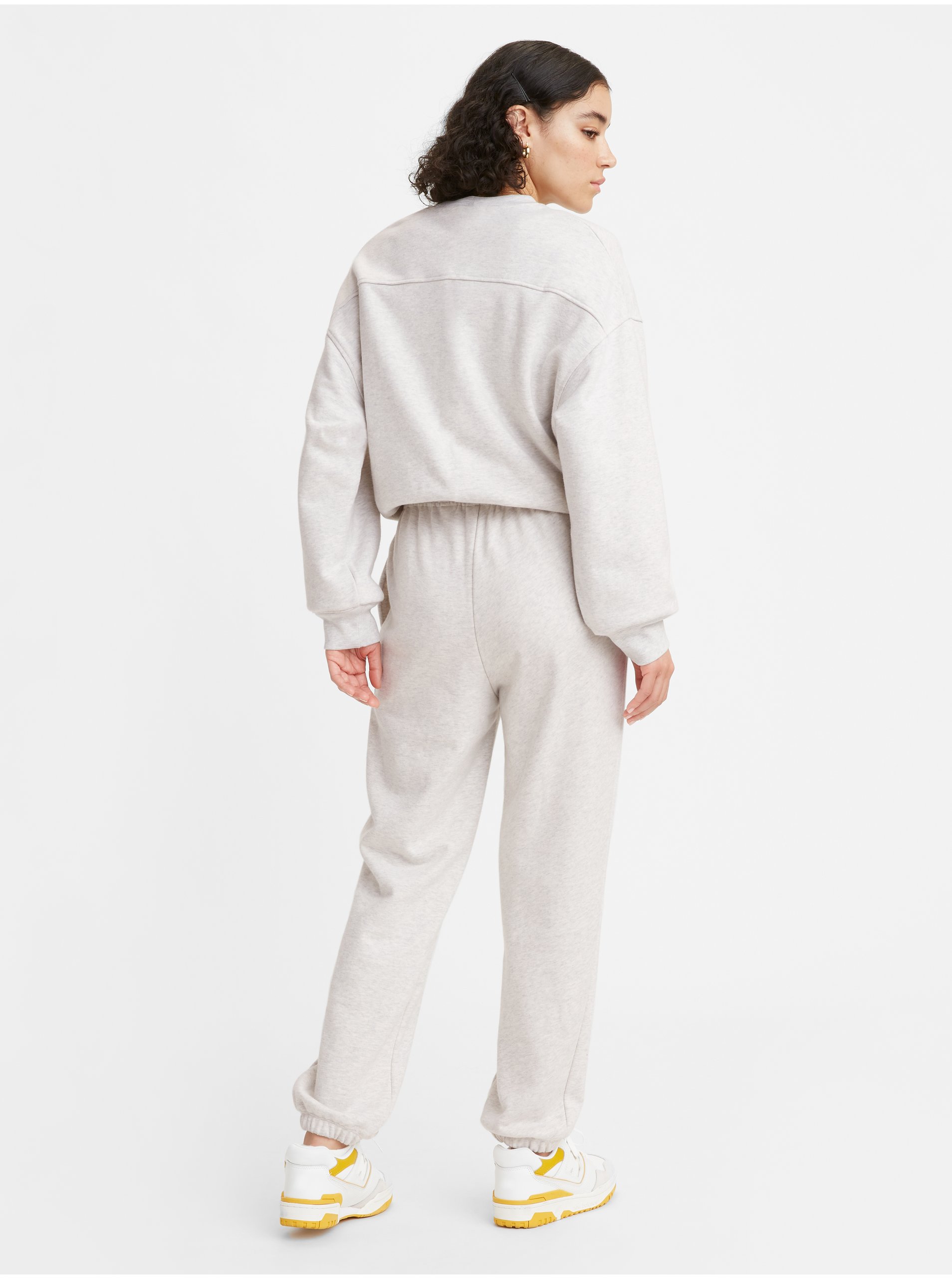 Pantaloni scurti, colanti, pantaloni basic pentru femei Levi&#039;s® - gri deschis