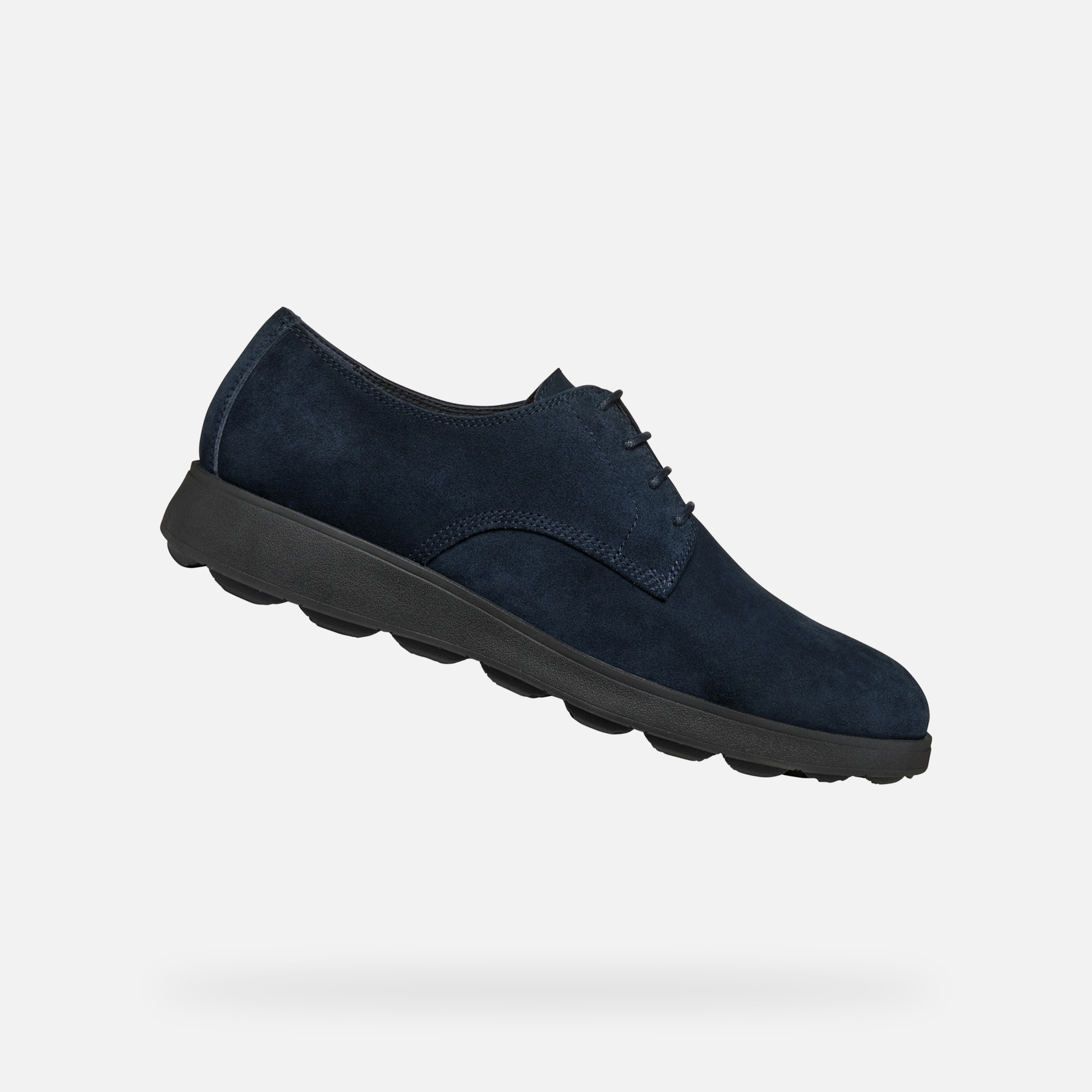 Dark blue men&#039;s formal shoes Geox Spherica EC10 - Men