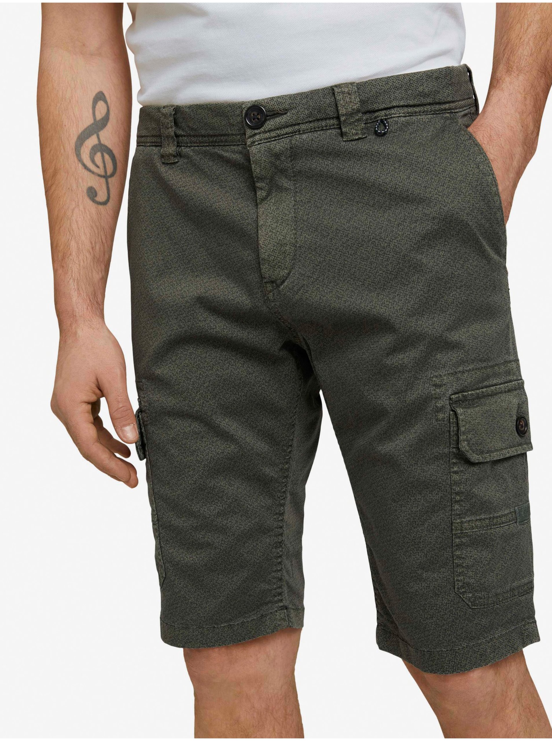 Pantaloni scurți bărbați Tom Tailor Chino
