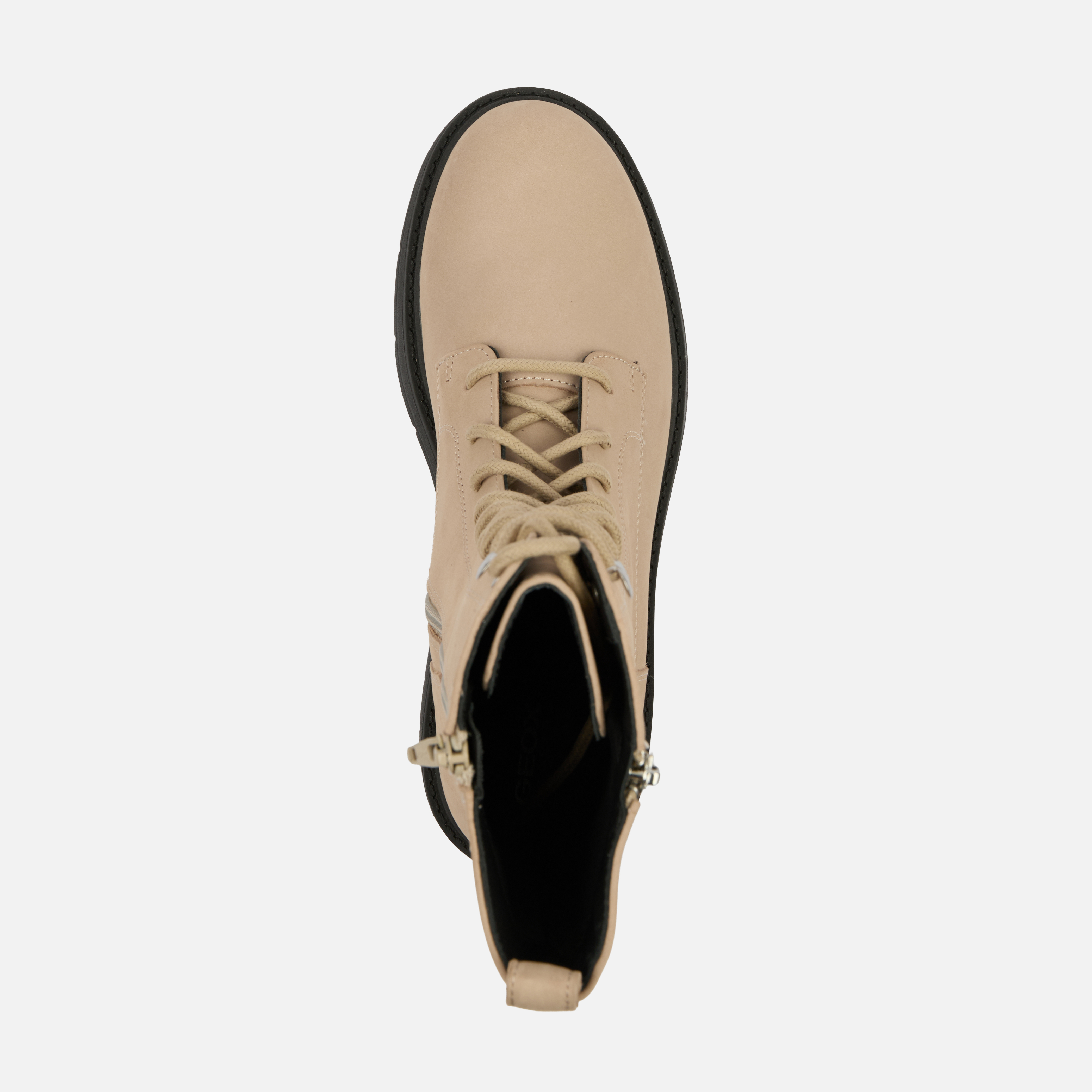 Beige Geox Spherica EC7 Women's Ankle Boots - Ladies