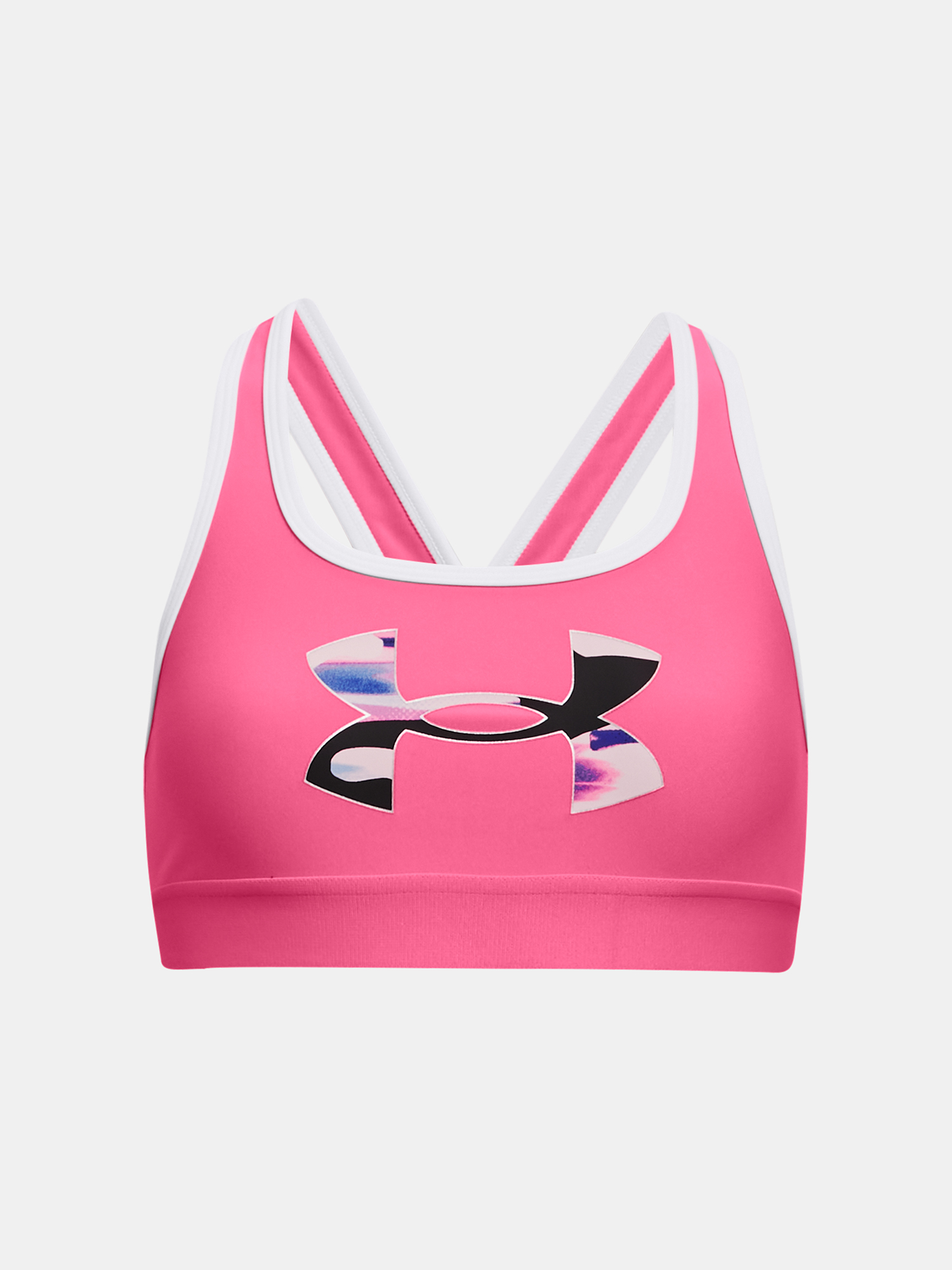 Under Armour Bra G Crossback Graphic-PNK - Girls