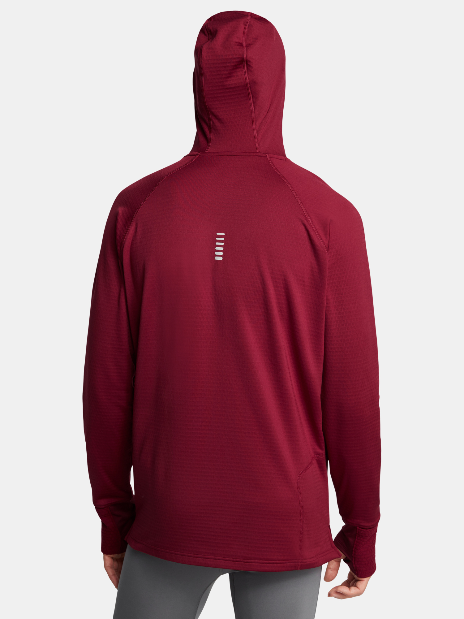 Men's sweatshirt Under Armour UA LAUNCH ELITE CW HOODY-RED - Men's