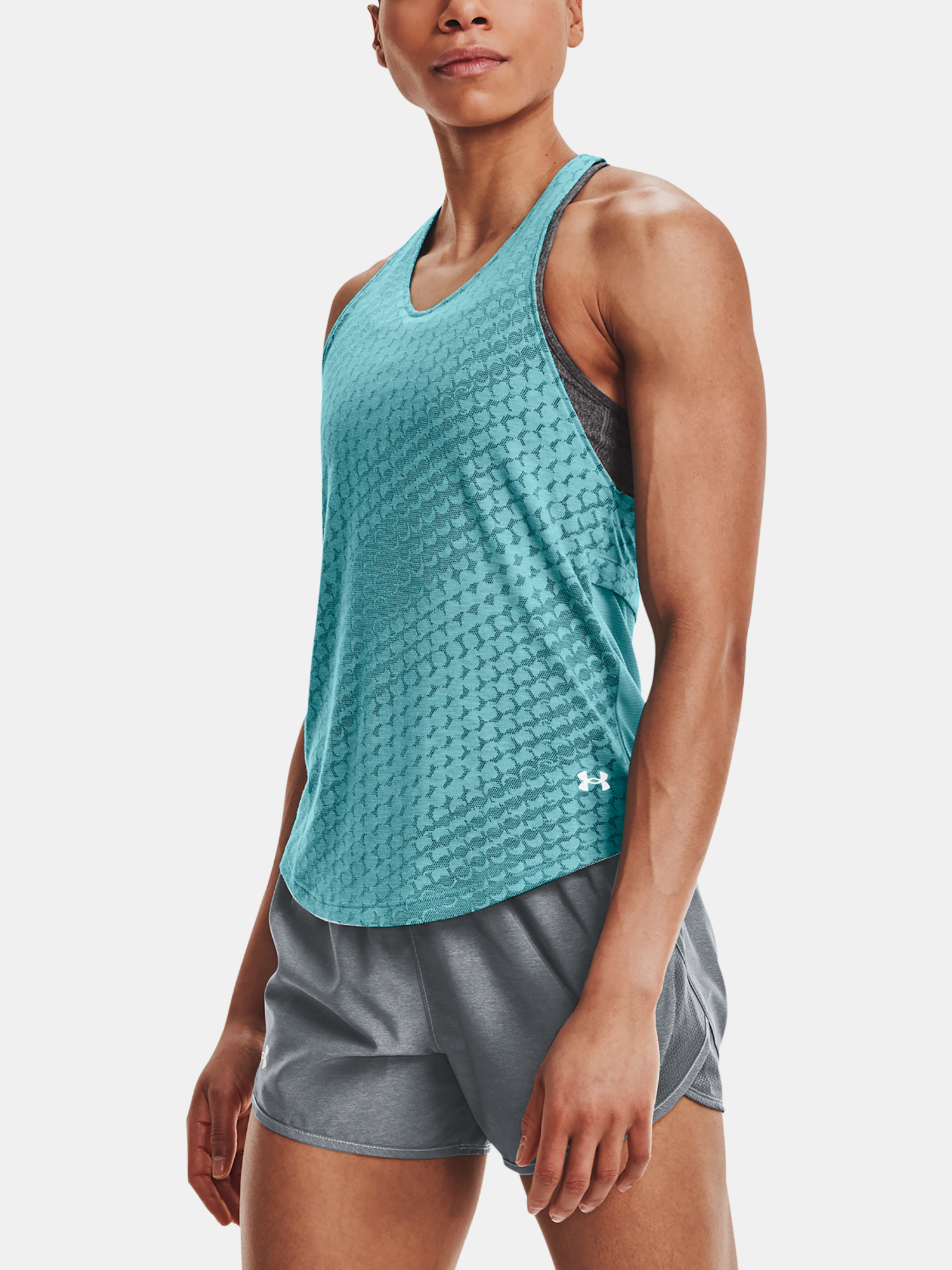 Under Armour Tank Top Streaker Runclipse Tank-BLU - Women