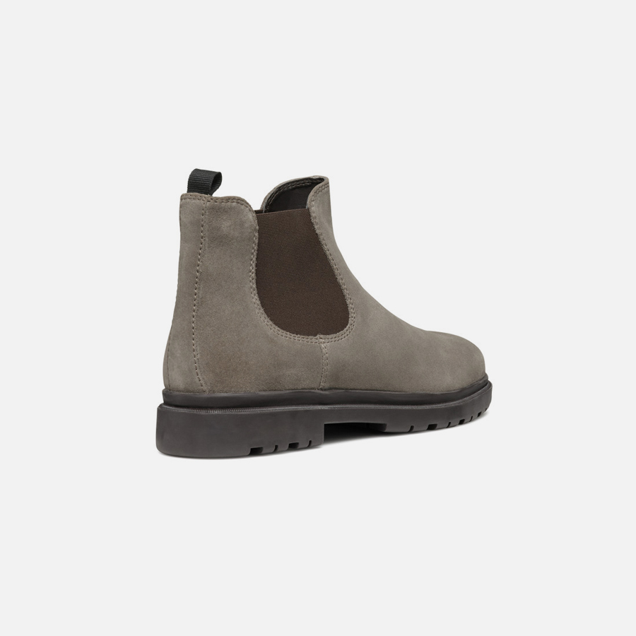 Beige men&#039;s ankle shoes Geox Andalo - Men&#039;s