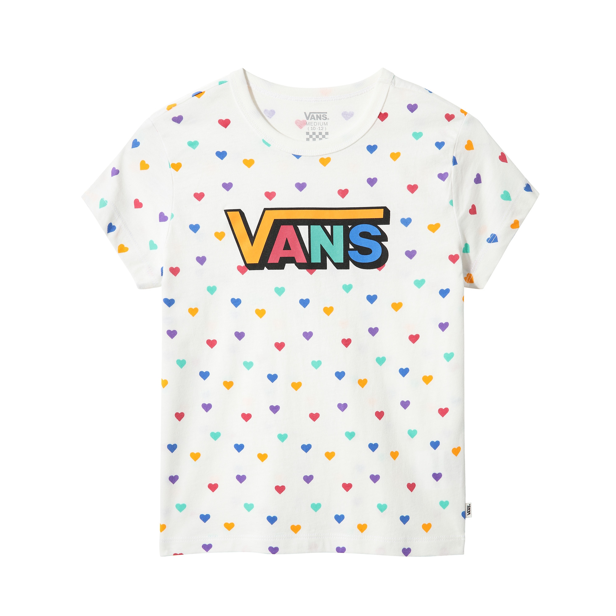 colorful vans t shirt