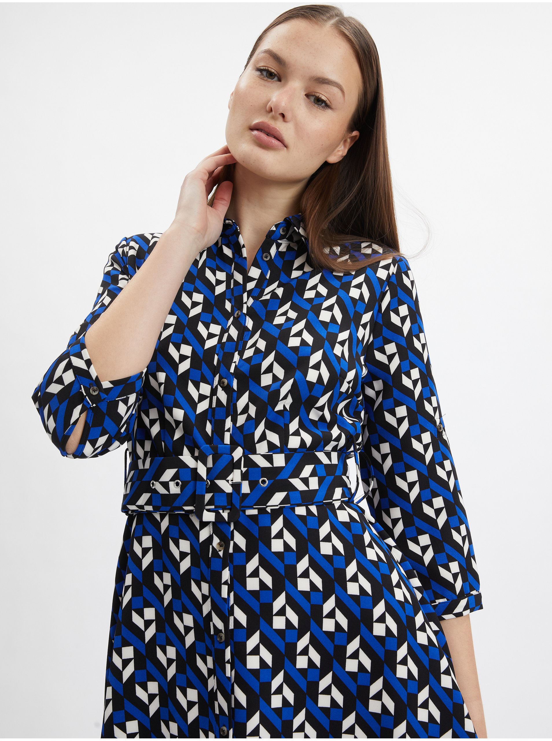 Rochii pentru serviciu pentru femei ORSAY - albastru, negru, alb