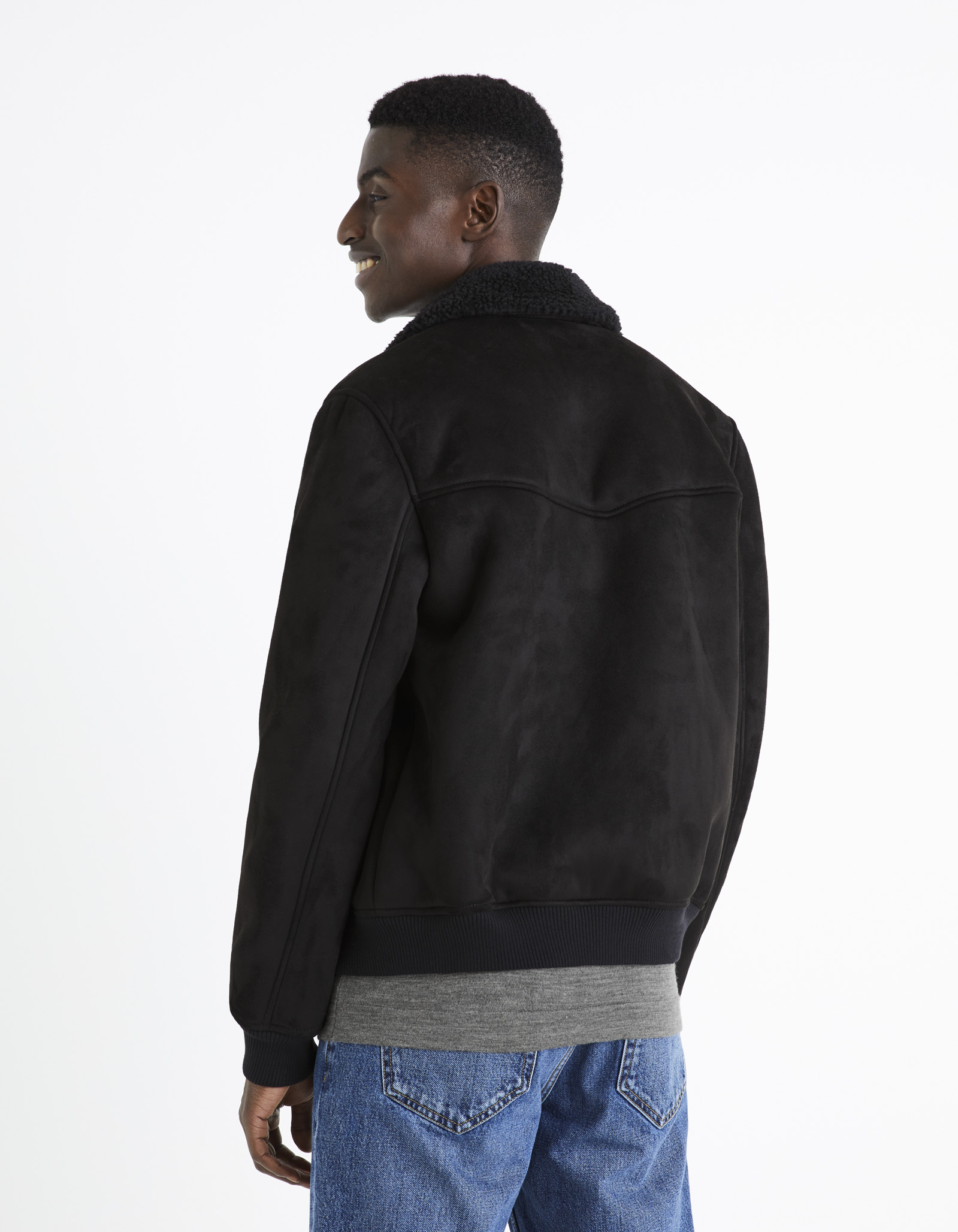 Jachete si tricouri pentru barbati Celio - negru