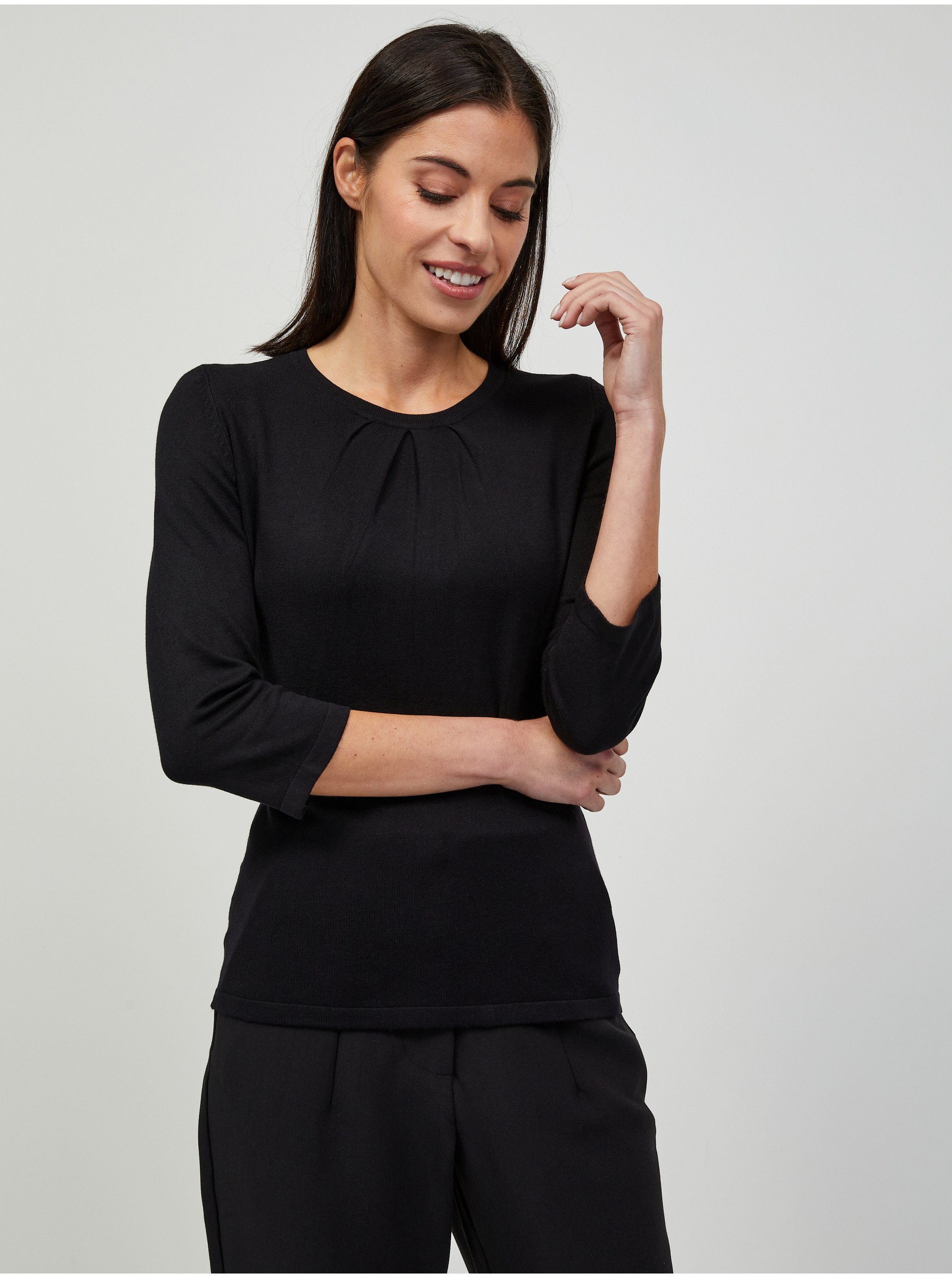 Fekete pulóver ORSAY - Nők