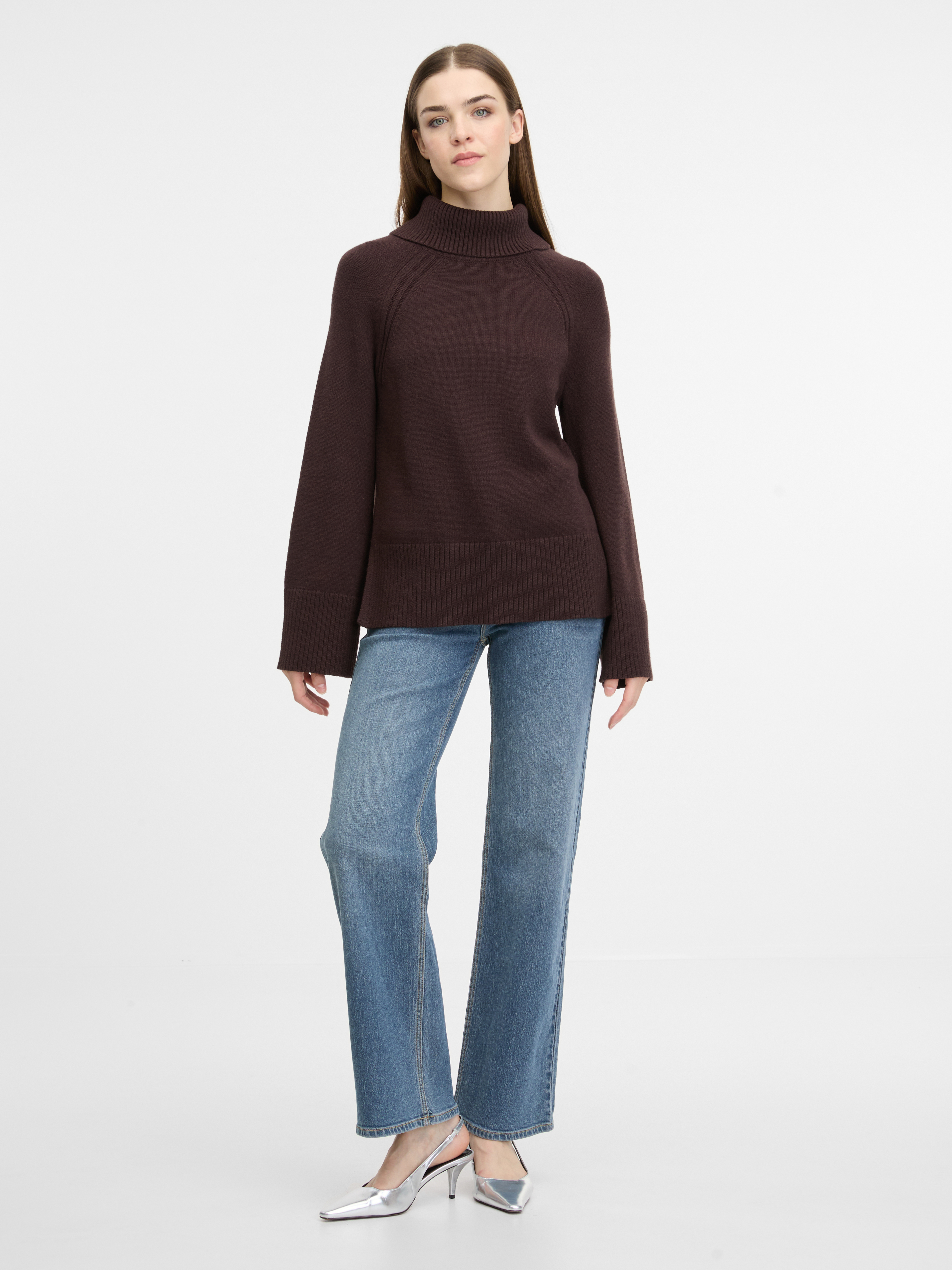 Brown women's sweater ORSAY - Women's