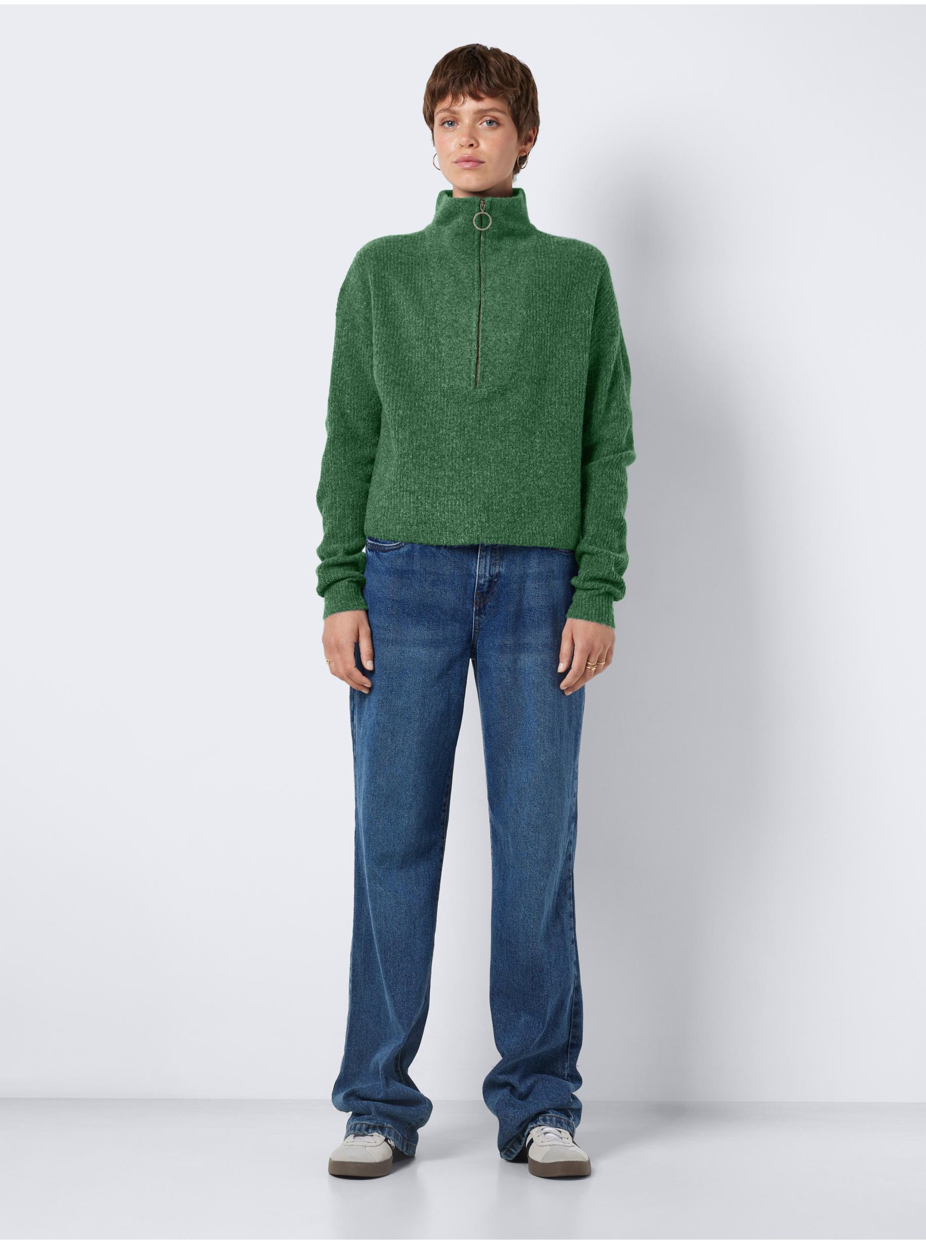 Green Womens Sweater Noisy May New Alice - Women