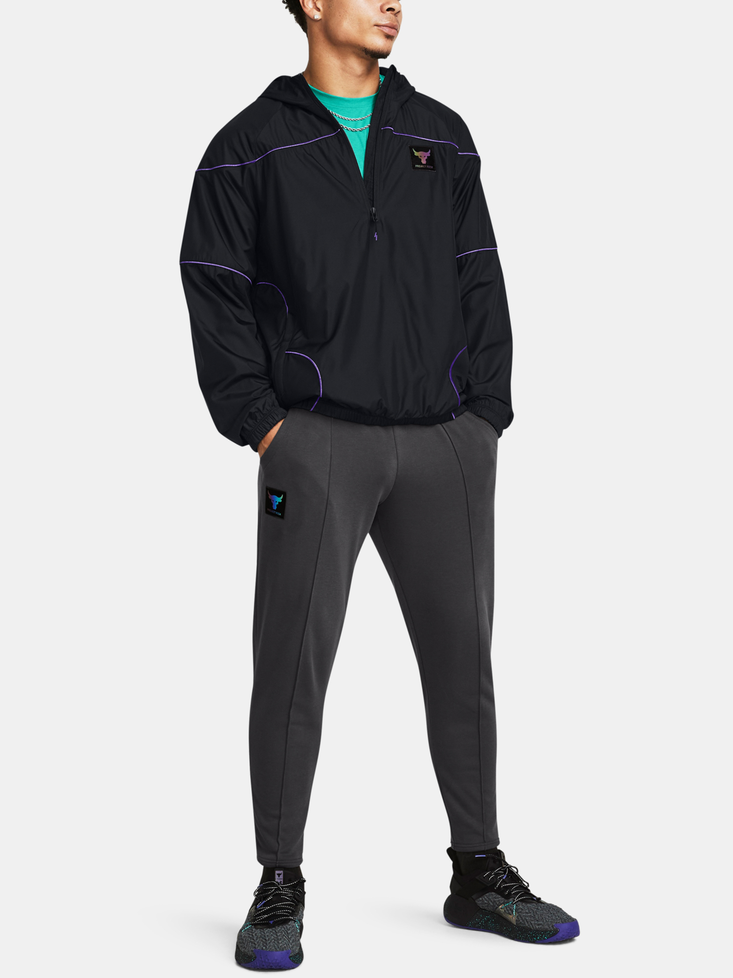 Under Armour Pjt Rock Terry Gym Pnt Q4-GRY - Men