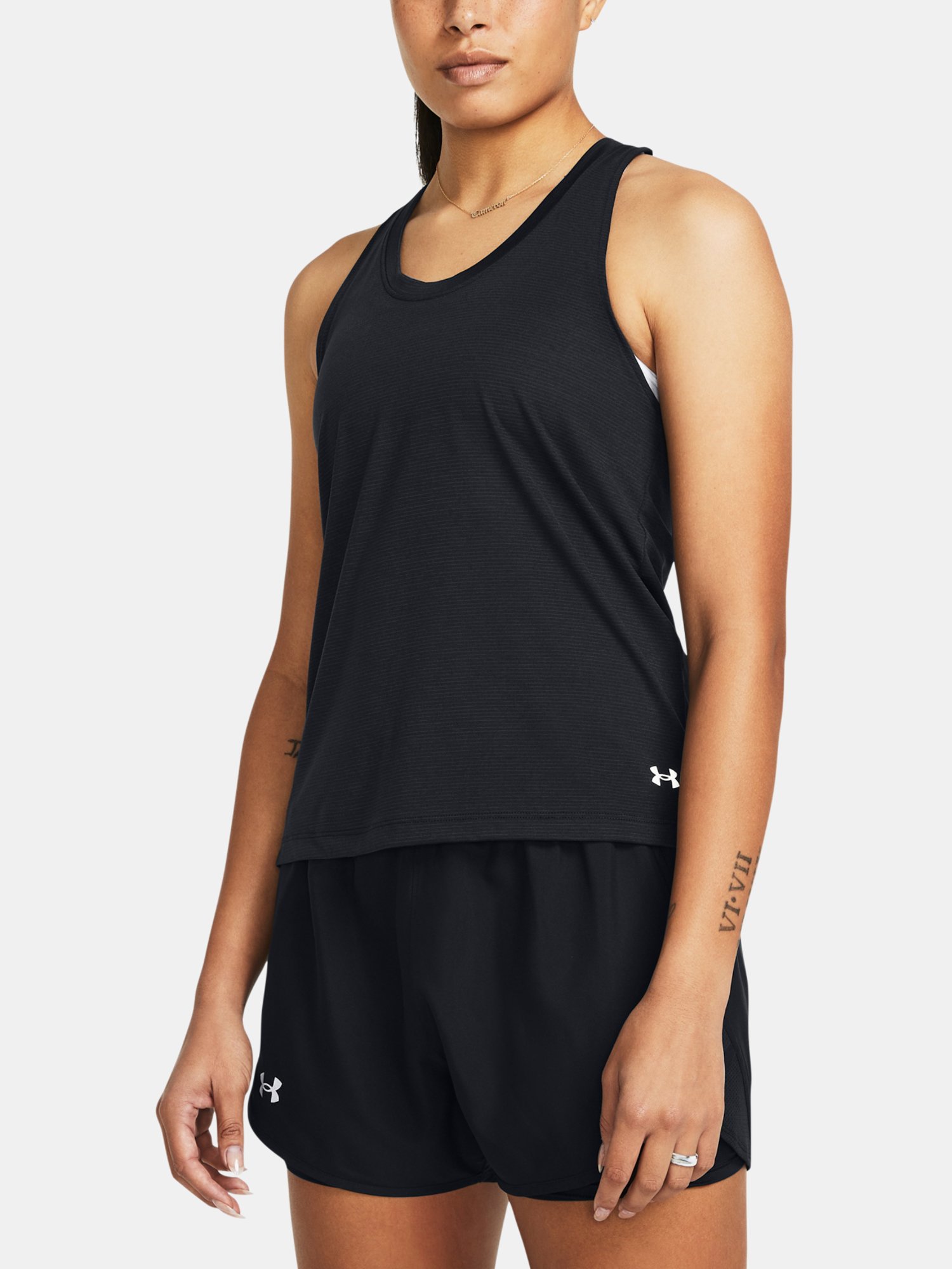 Under Armour Tílko UA Launch Singlet-BLK - Dámské