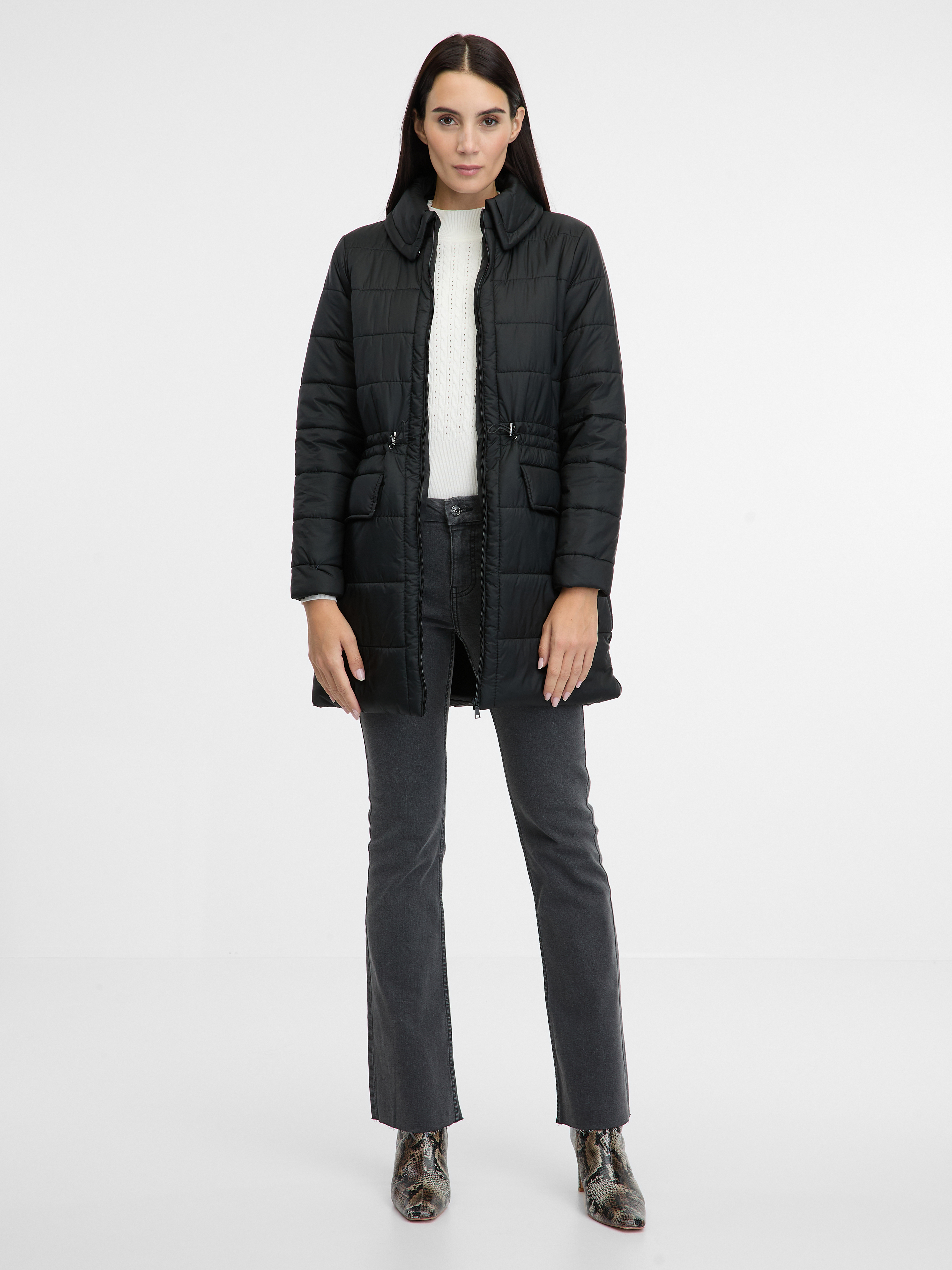Black women's winter jacket ORSAY - Women's
