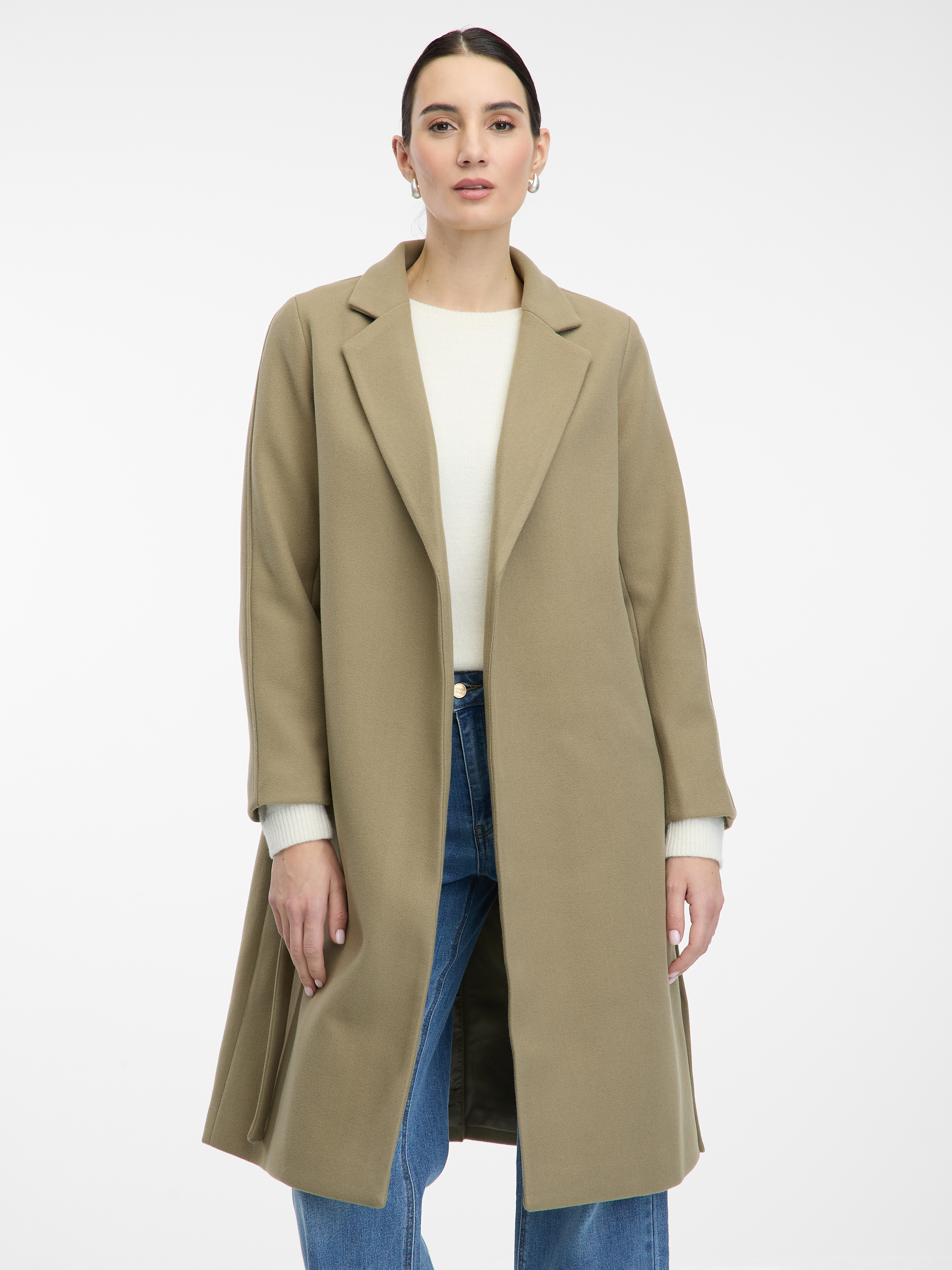 Women's Khaki Coat ORSAY - Women's