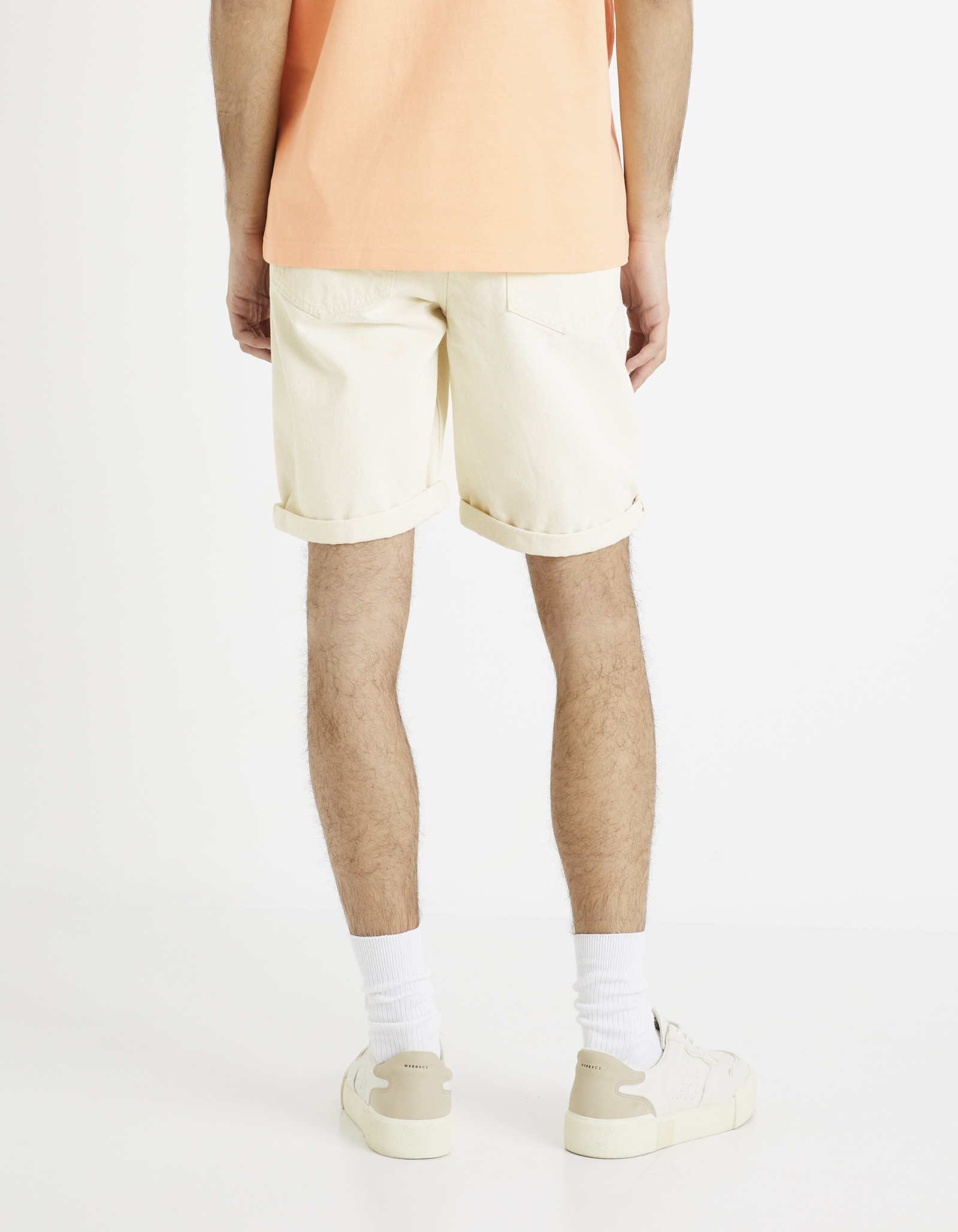 Pantaloni scurti pentru barbati Celio - crem